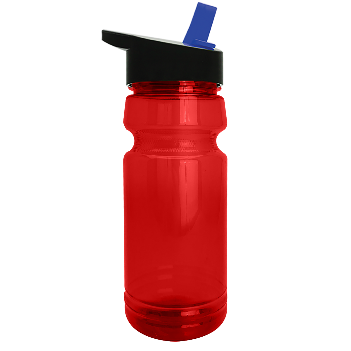 Custom logo Trainer RPET Bottle with Flip-Straw Lid - 24 oz.
