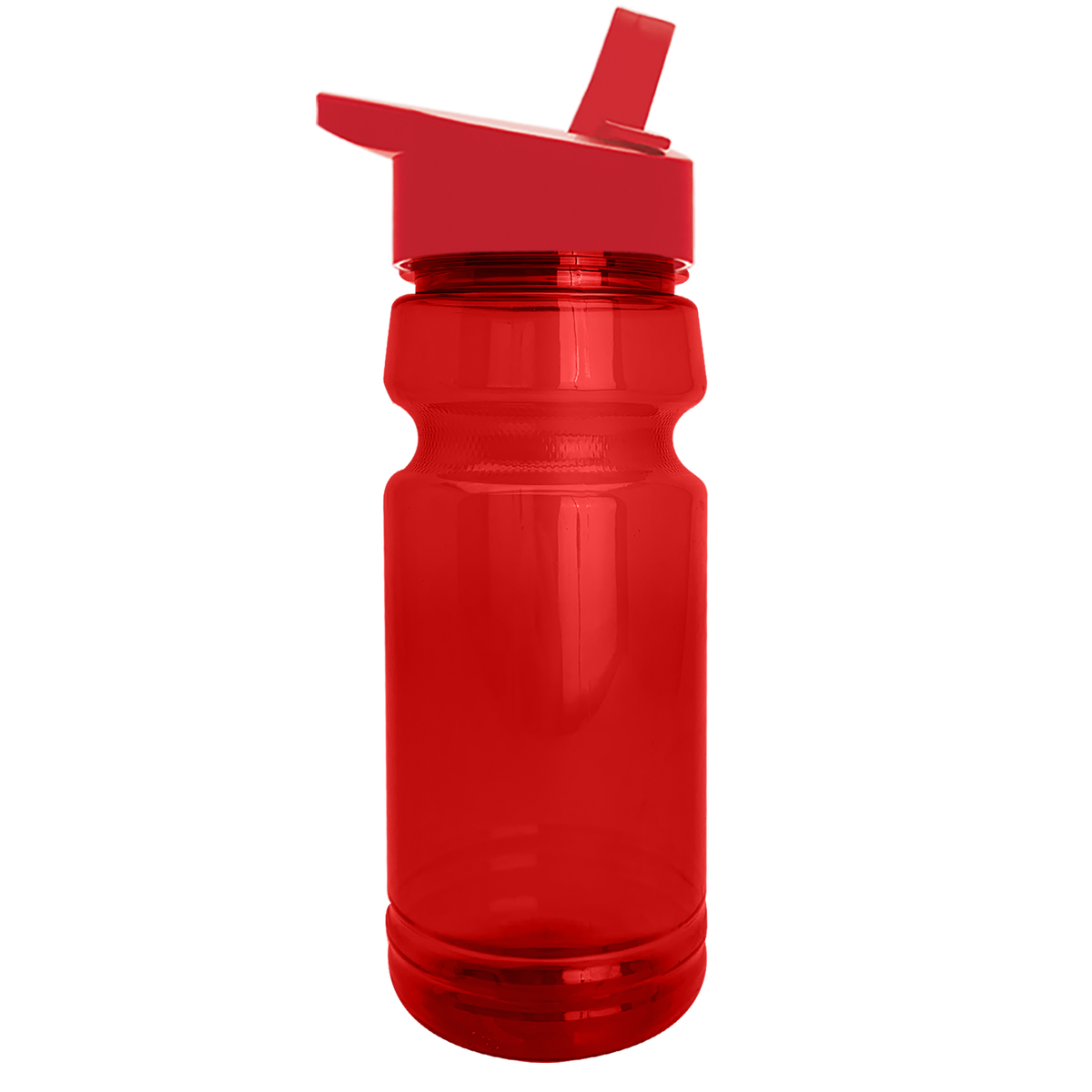 Custom logo Trainer RPET Bottle with Flip-Straw Lid - 24 oz.