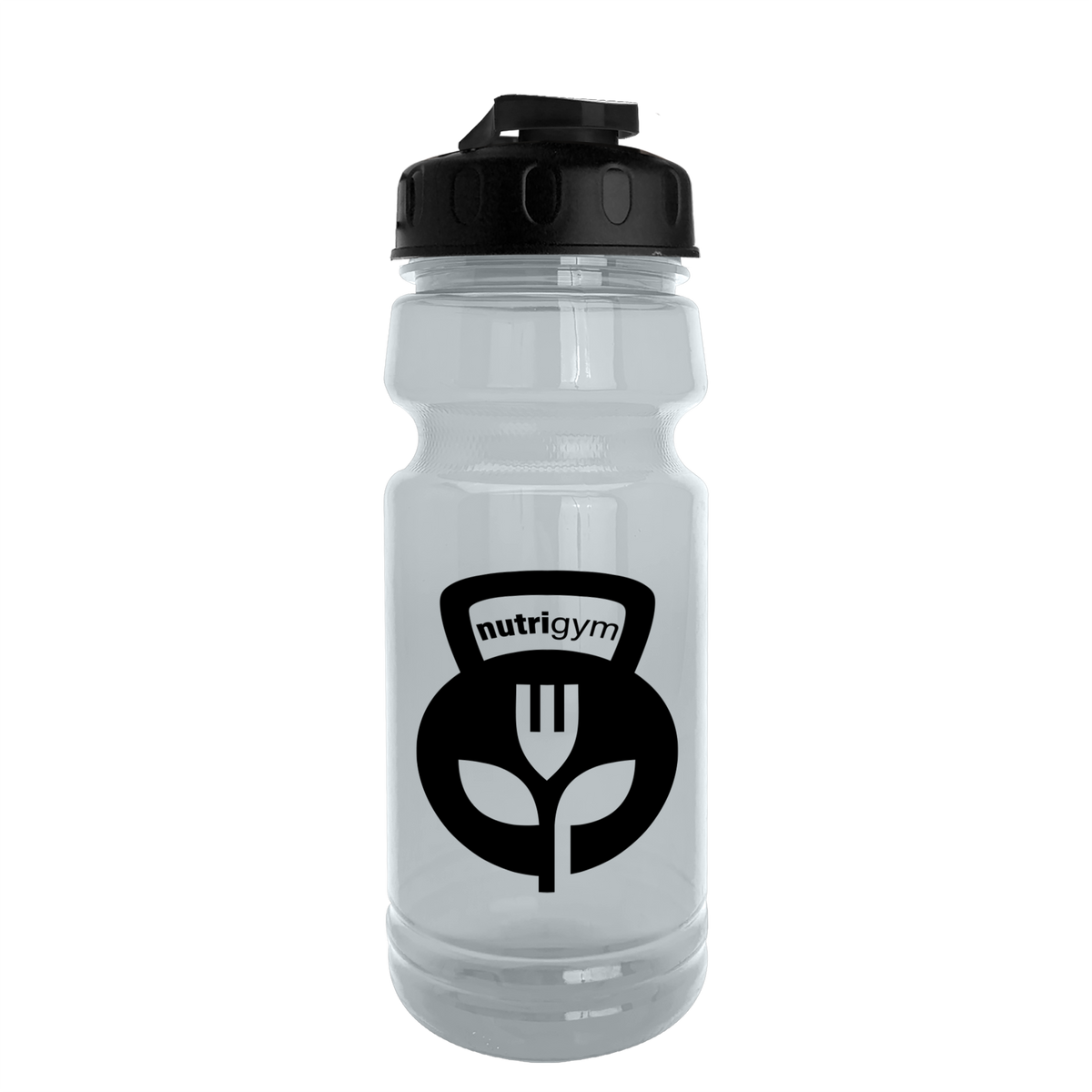 Custom logo Trainer RPET Bottle with Flip-Top Lid - 24 oz.