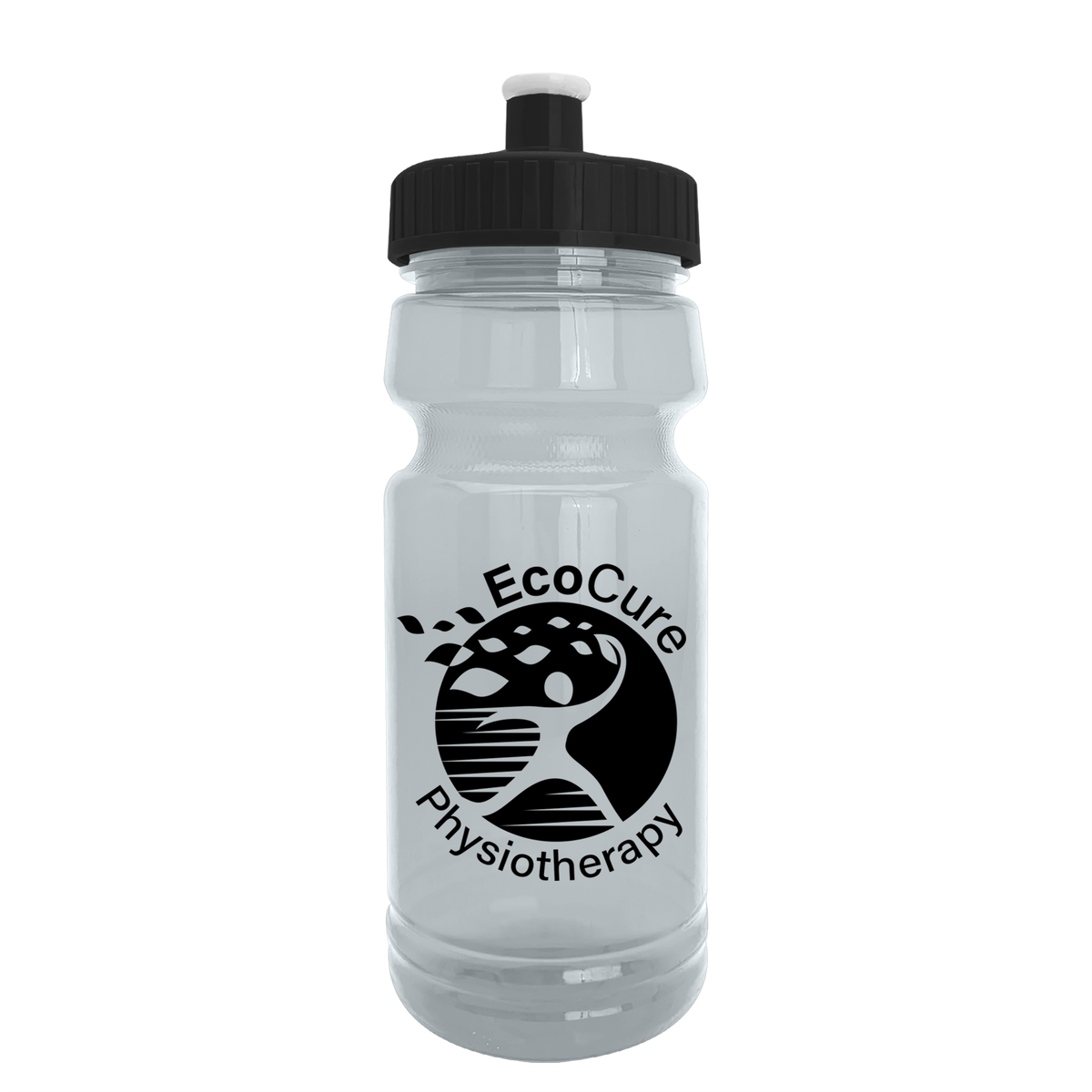 Custom logo Trainer RPET Bottle with Push-Pull Lid - 24 oz.
