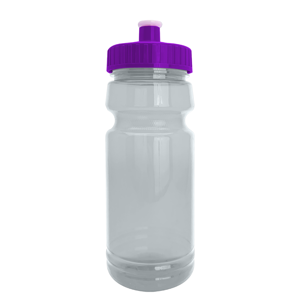 Custom logo Trainer RPET Bottle with Push-Pull Lid - 24 oz.