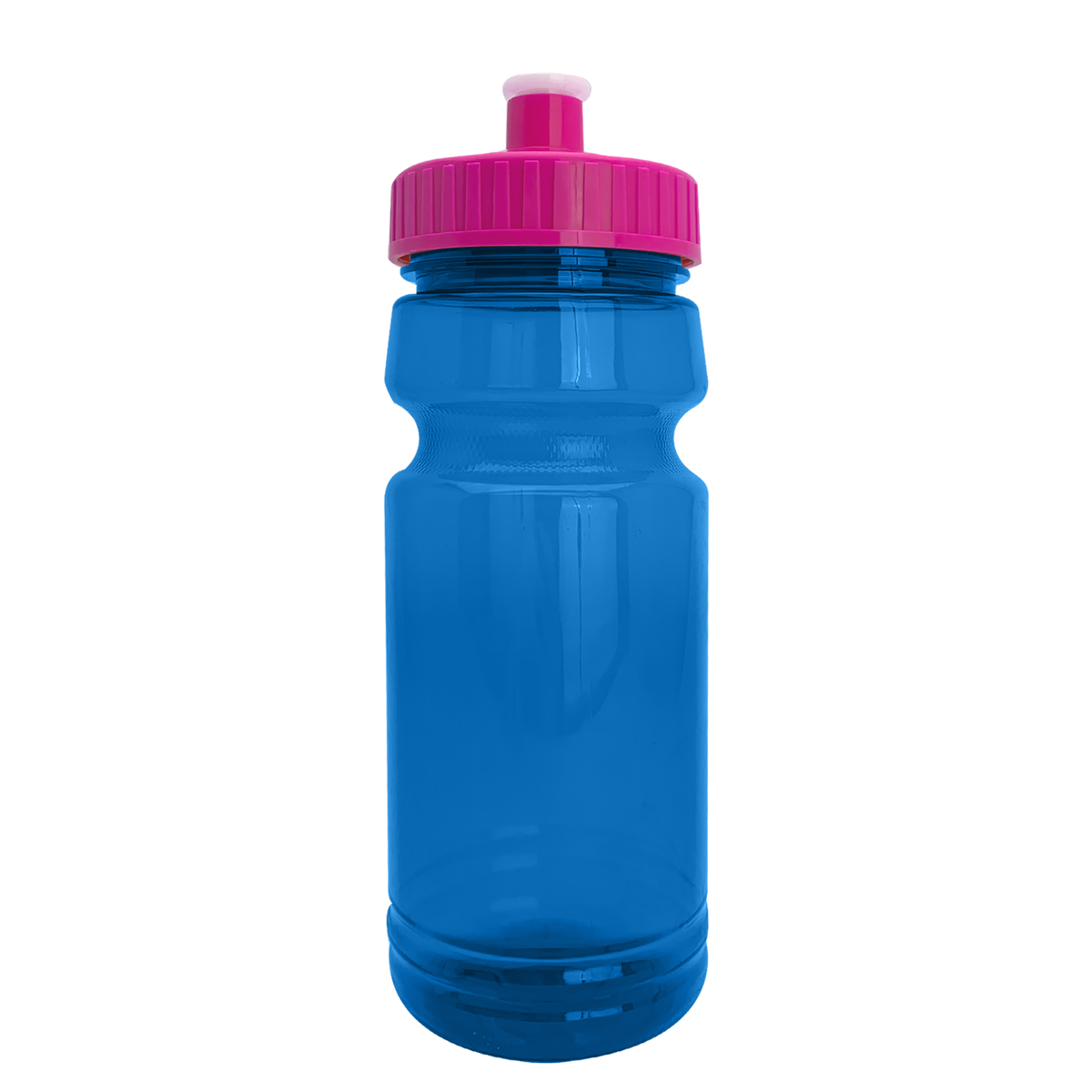 Custom logo Trainer RPET Bottle with Push-Pull Lid - 24 oz.