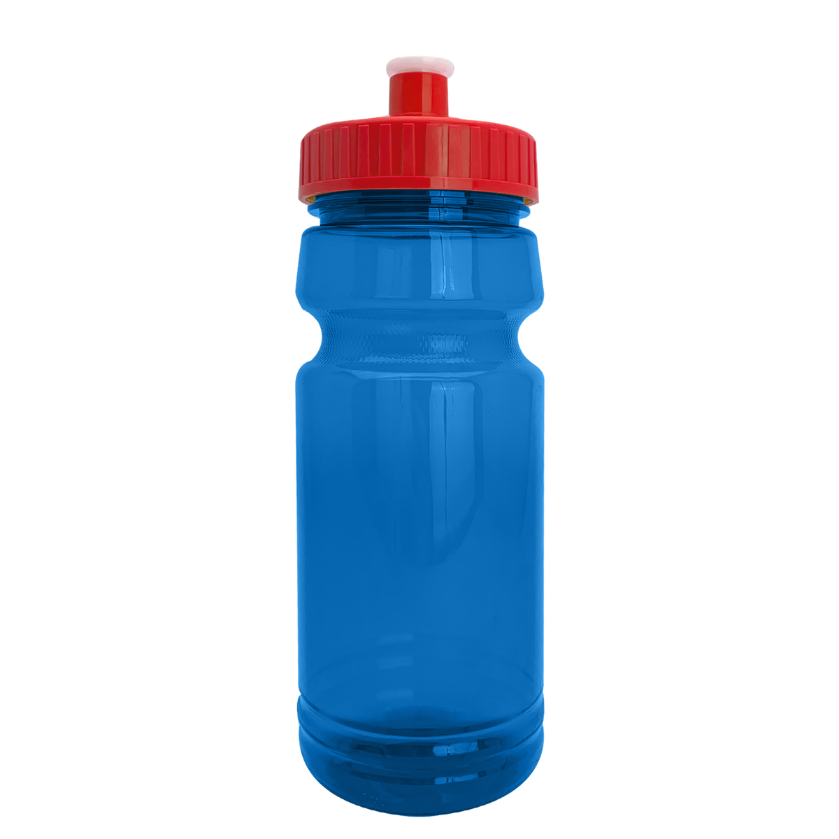 Custom logo Trainer RPET Bottle with Push-Pull Lid - 24 oz.
