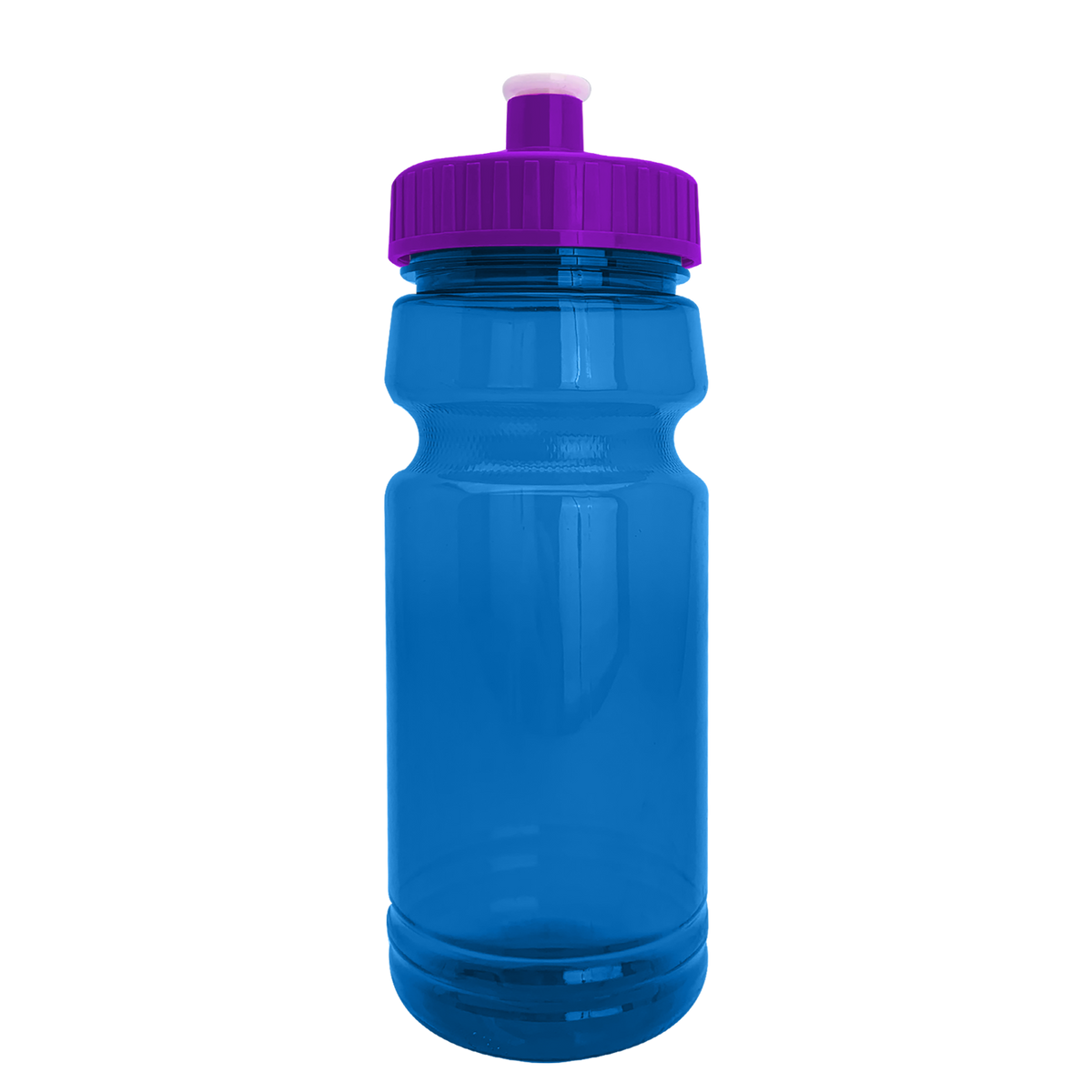 Custom logo Trainer RPET Bottle with Push-Pull Lid - 24 oz.