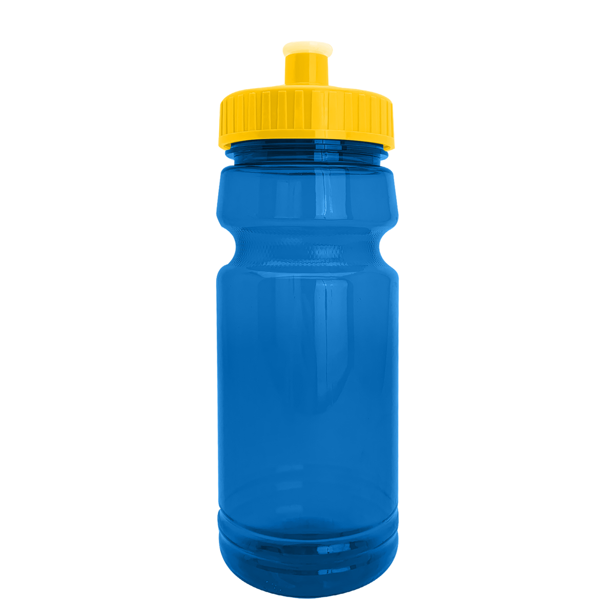 Custom logo Trainer RPET Bottle with Push-Pull Lid - 24 oz.