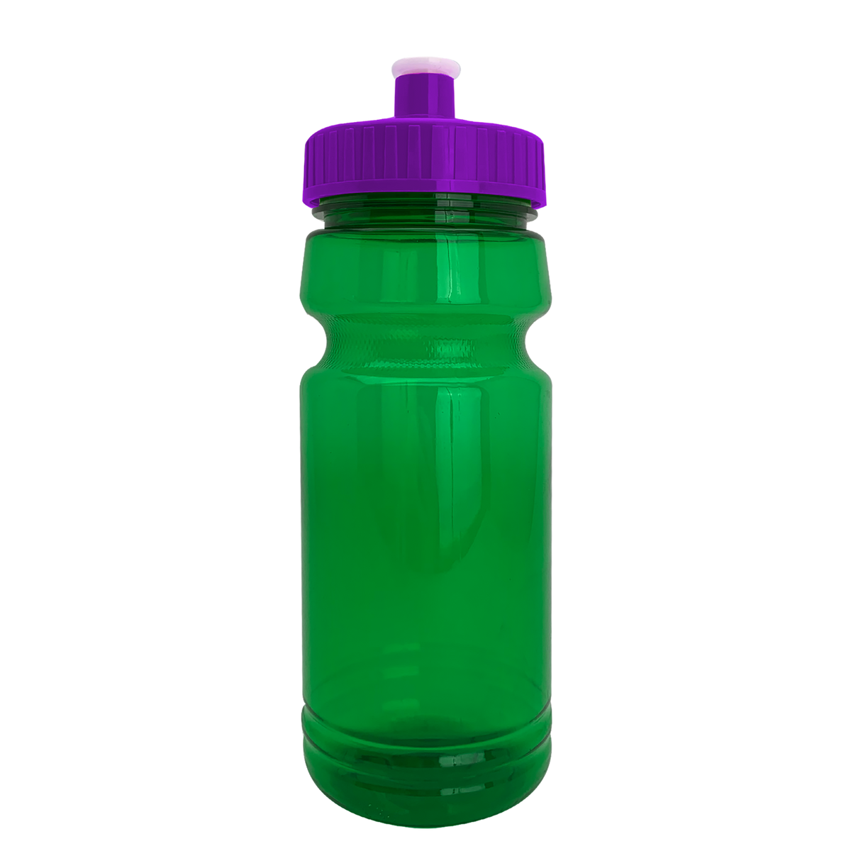 Custom logo Trainer RPET Bottle with Push-Pull Lid - 24 oz.