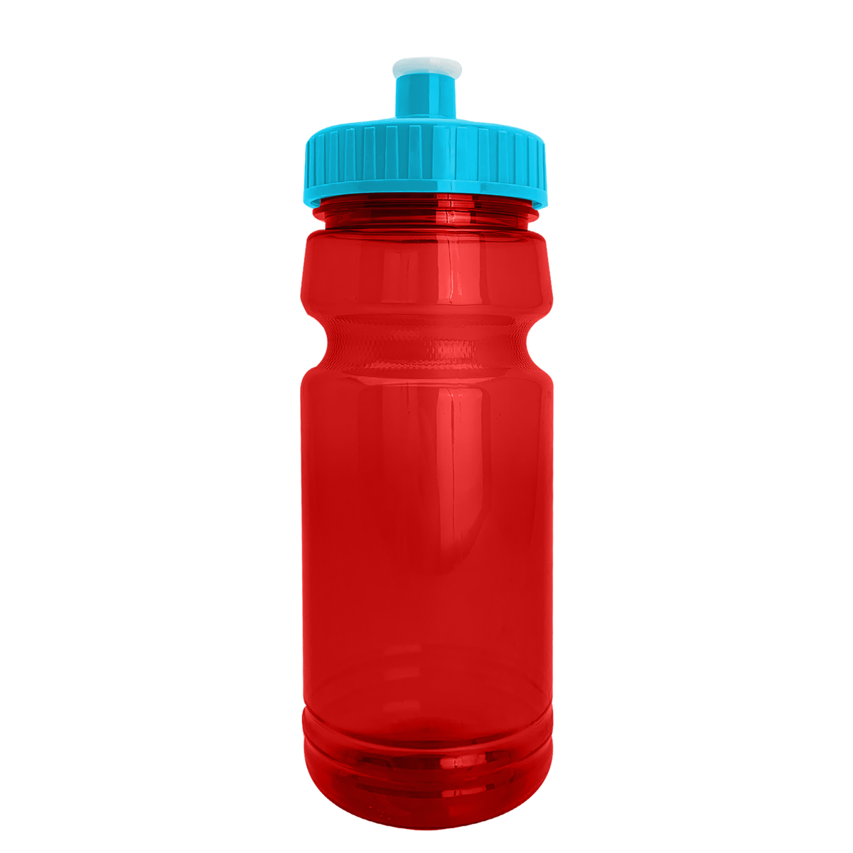 Custom logo Trainer RPET Bottle with Push-Pull Lid - 24 oz.