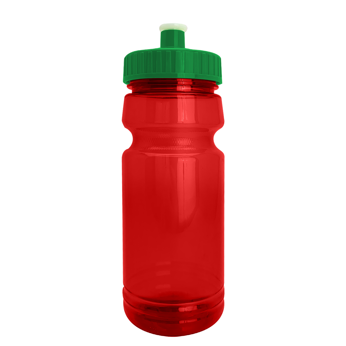 Custom logo Trainer RPET Bottle with Push-Pull Lid - 24 oz.