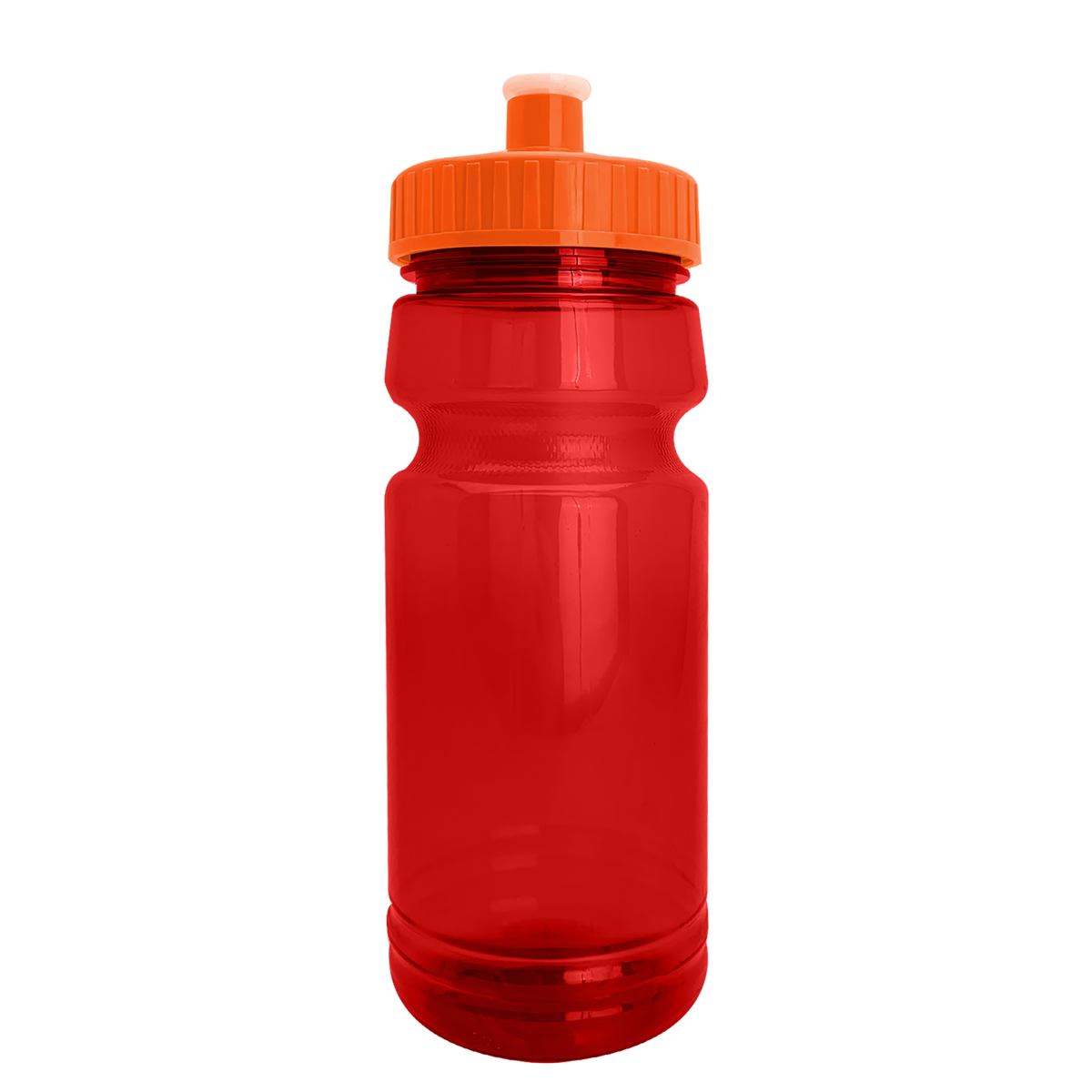 Custom logo Trainer RPET Bottle with Push-Pull Lid - 24 oz.