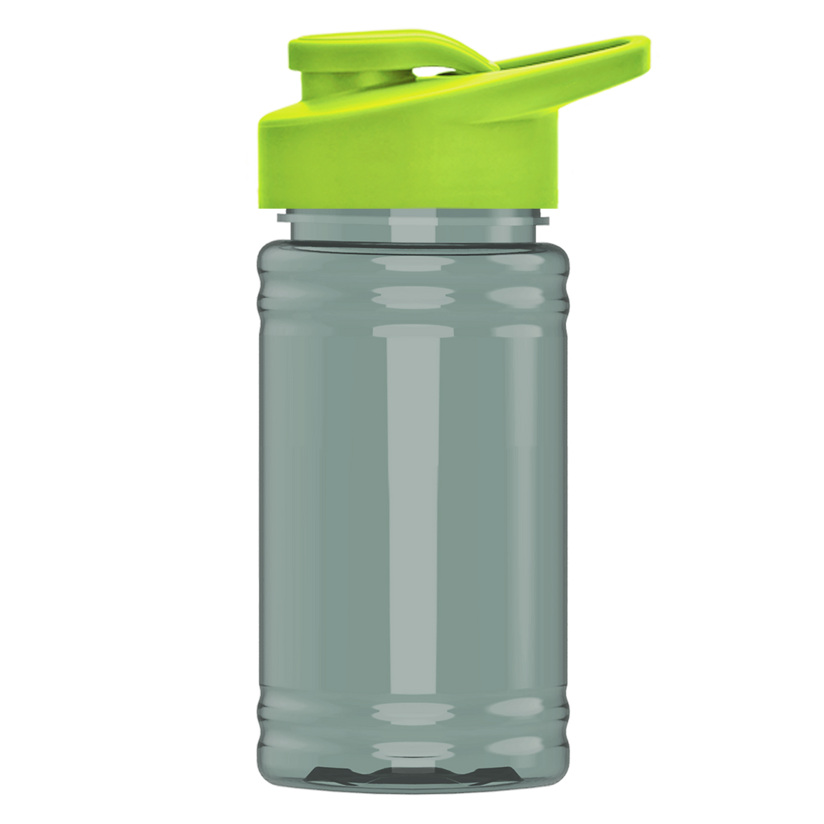Custom logo Mini RPET Bottle with Drink-Thru Lid - 16 oz.