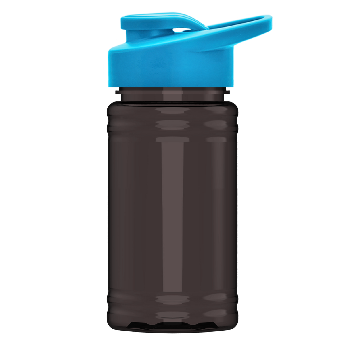 Custom logo Mini RPET Bottle with Drink-Thru Lid - 16 oz.