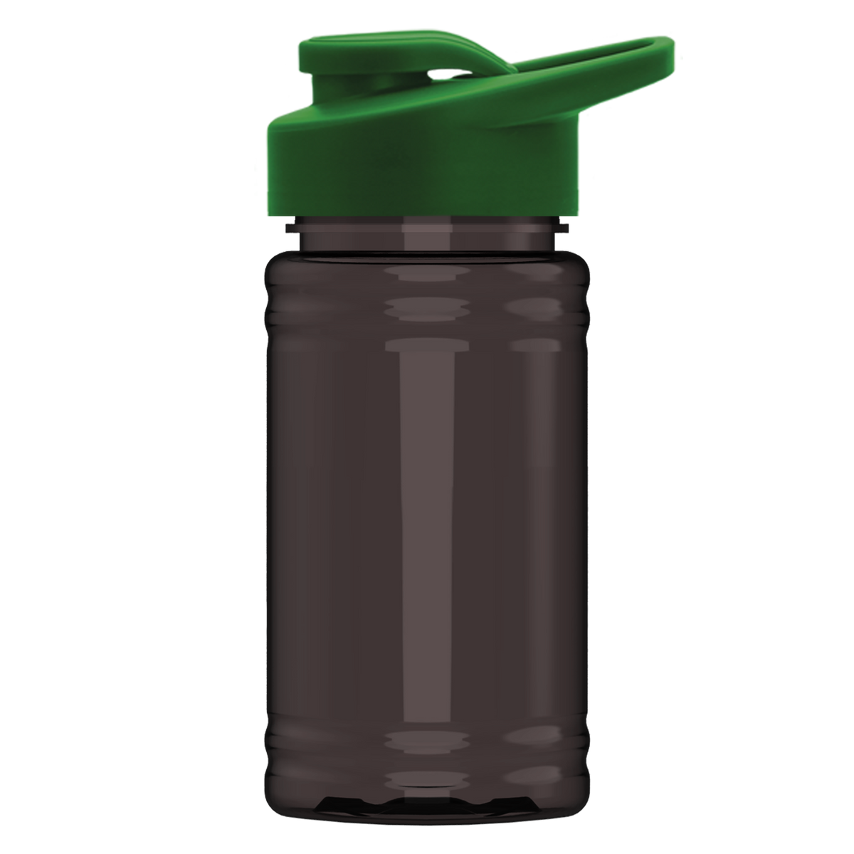 Custom logo Mini RPET Bottle with Drink-Thru Lid - 16 oz.