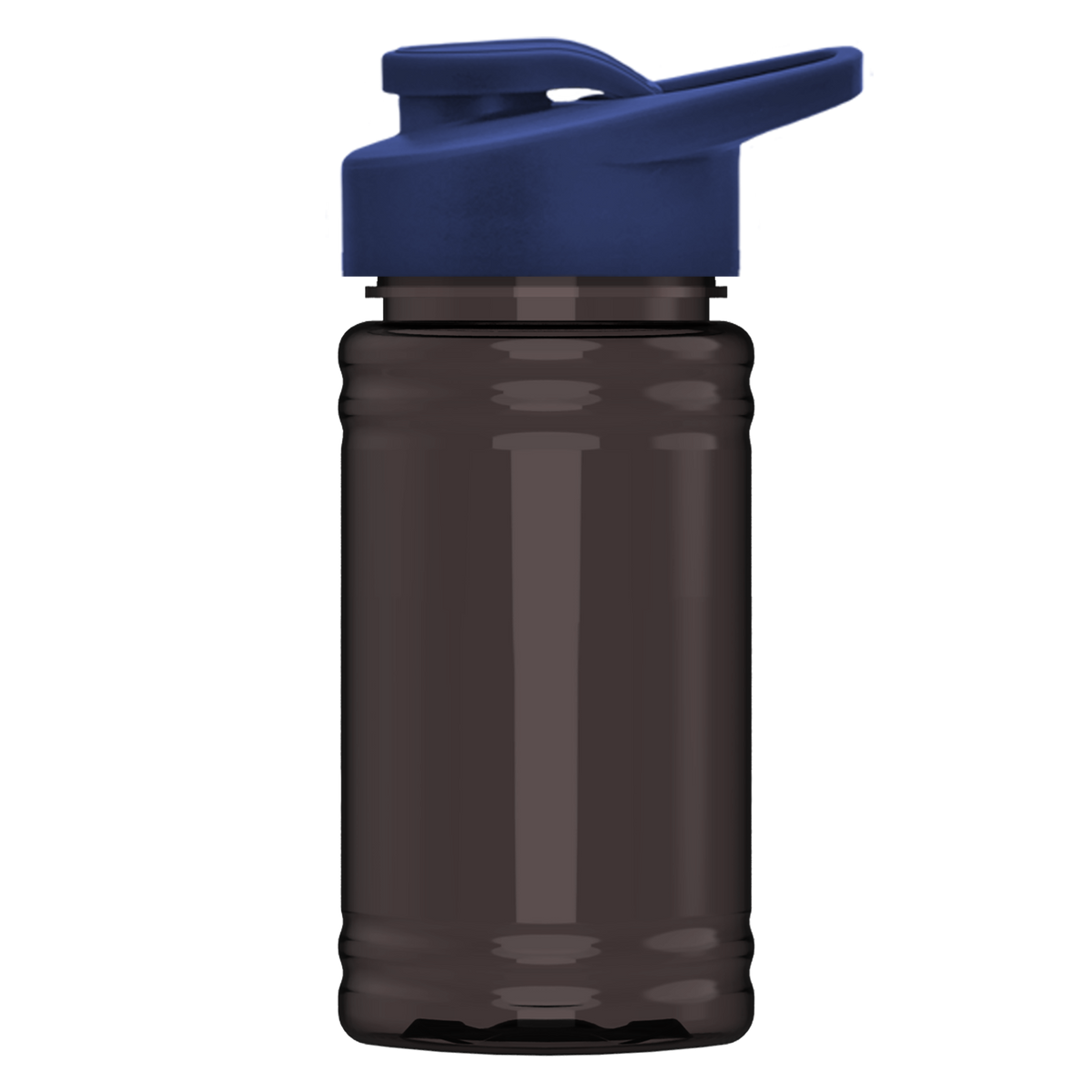 Custom logo Mini RPET Bottle with Drink-Thru Lid - 16 oz.