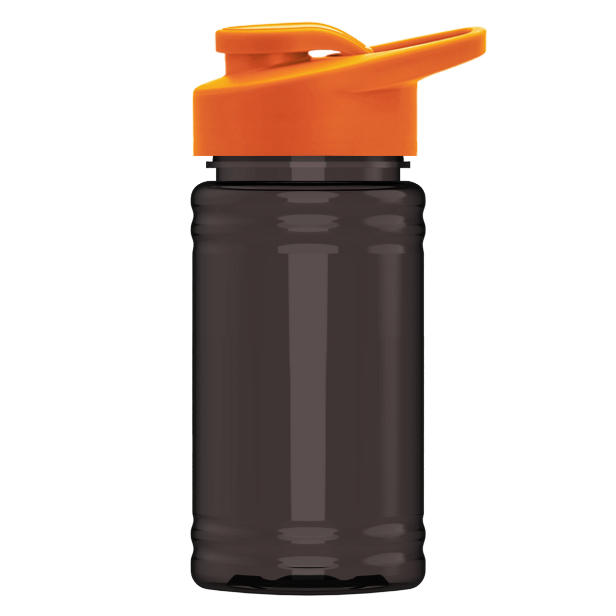 Custom logo Mini RPET Bottle with Drink-Thru Lid - 16 oz.