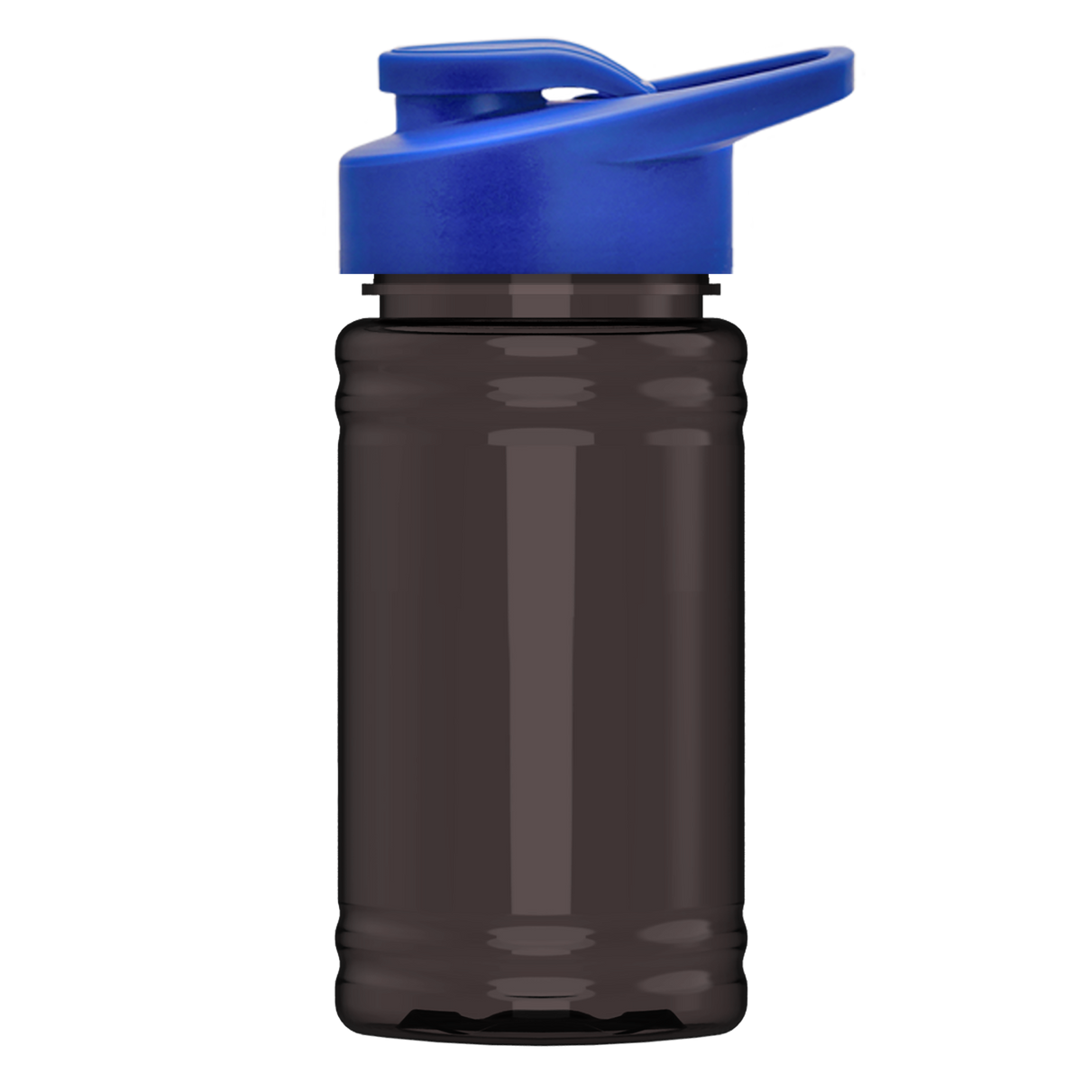 Custom logo Mini RPET Bottle with Drink-Thru Lid - 16 oz.