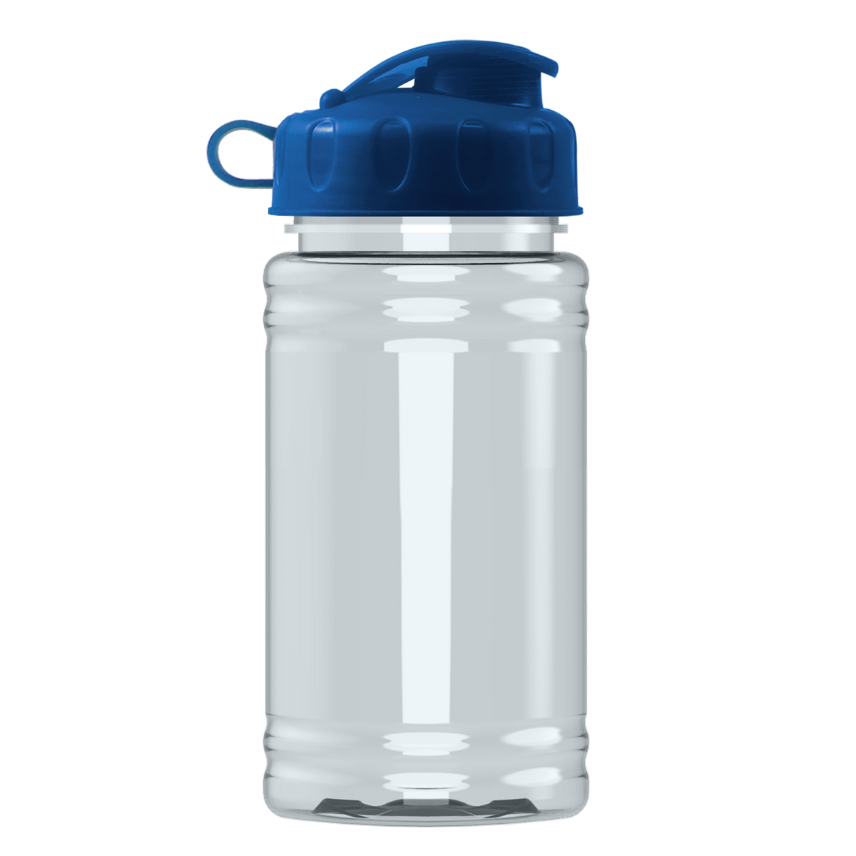 Custom logo Mini RPET Bottle with Flip Lid - 16 oz.