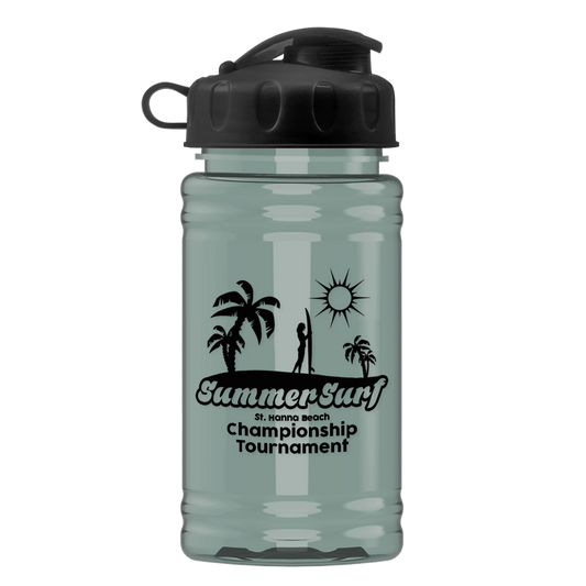 Mini RPET Bottle with Flip Lid - 16 oz.