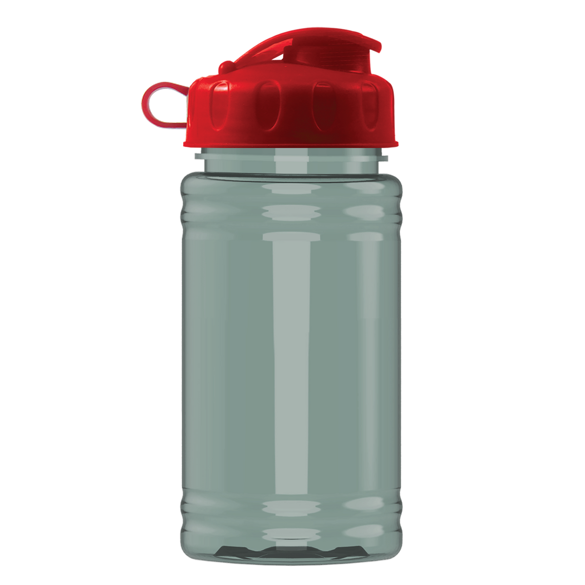 Custom logo Mini RPET Bottle with Flip Lid - 16 oz.