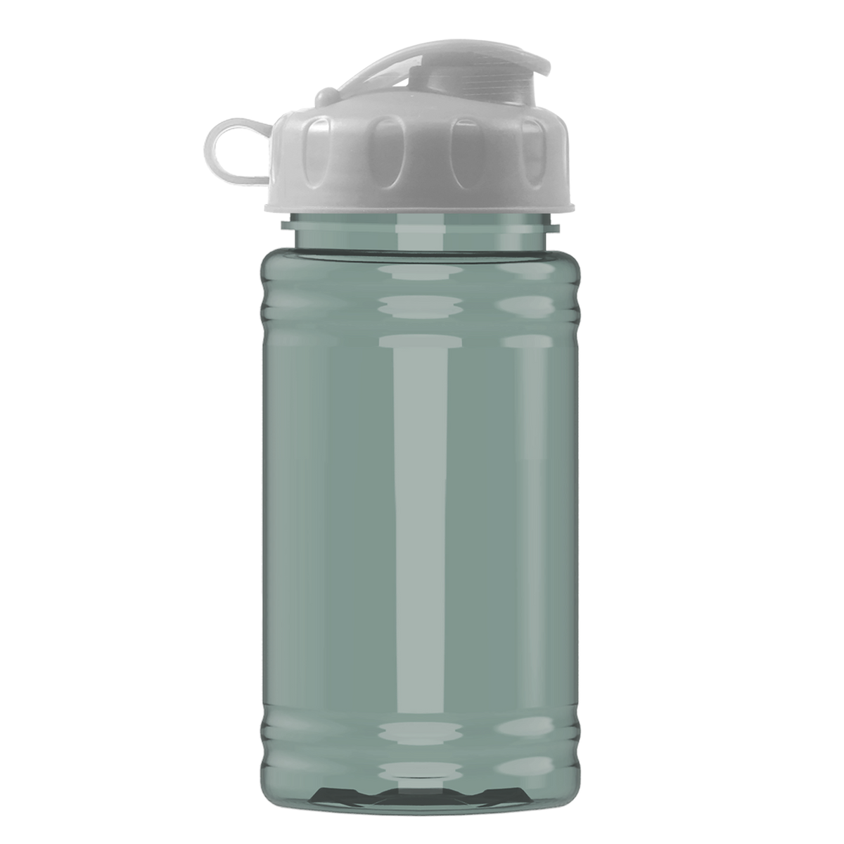 Custom logo Mini RPET Bottle with Flip Lid - 16 oz.