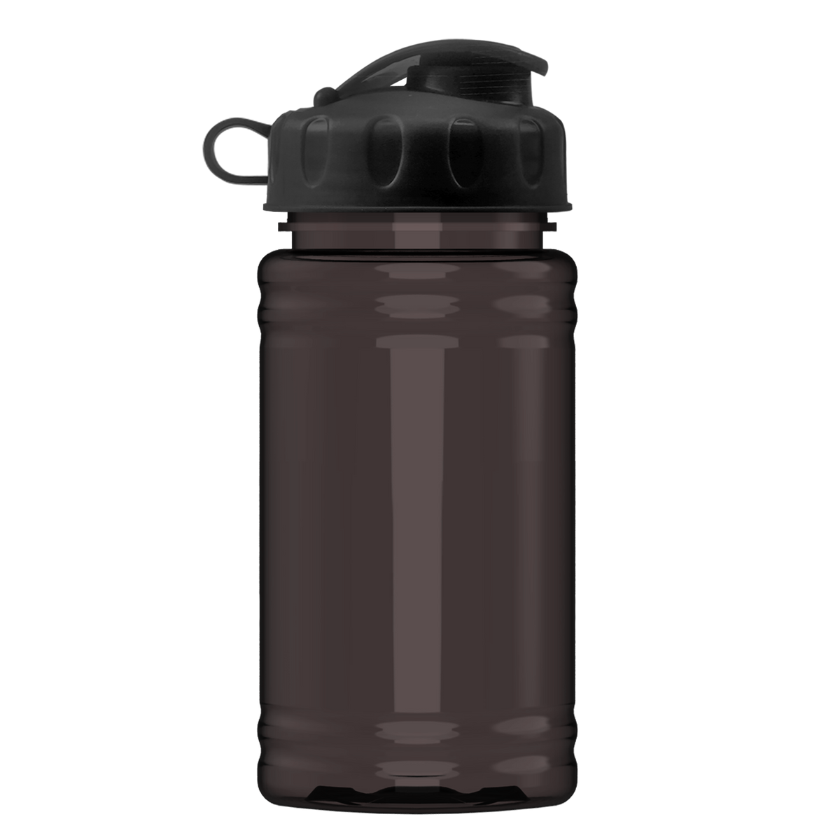Custom logo Mini RPET Bottle with Flip Lid - 16 oz.