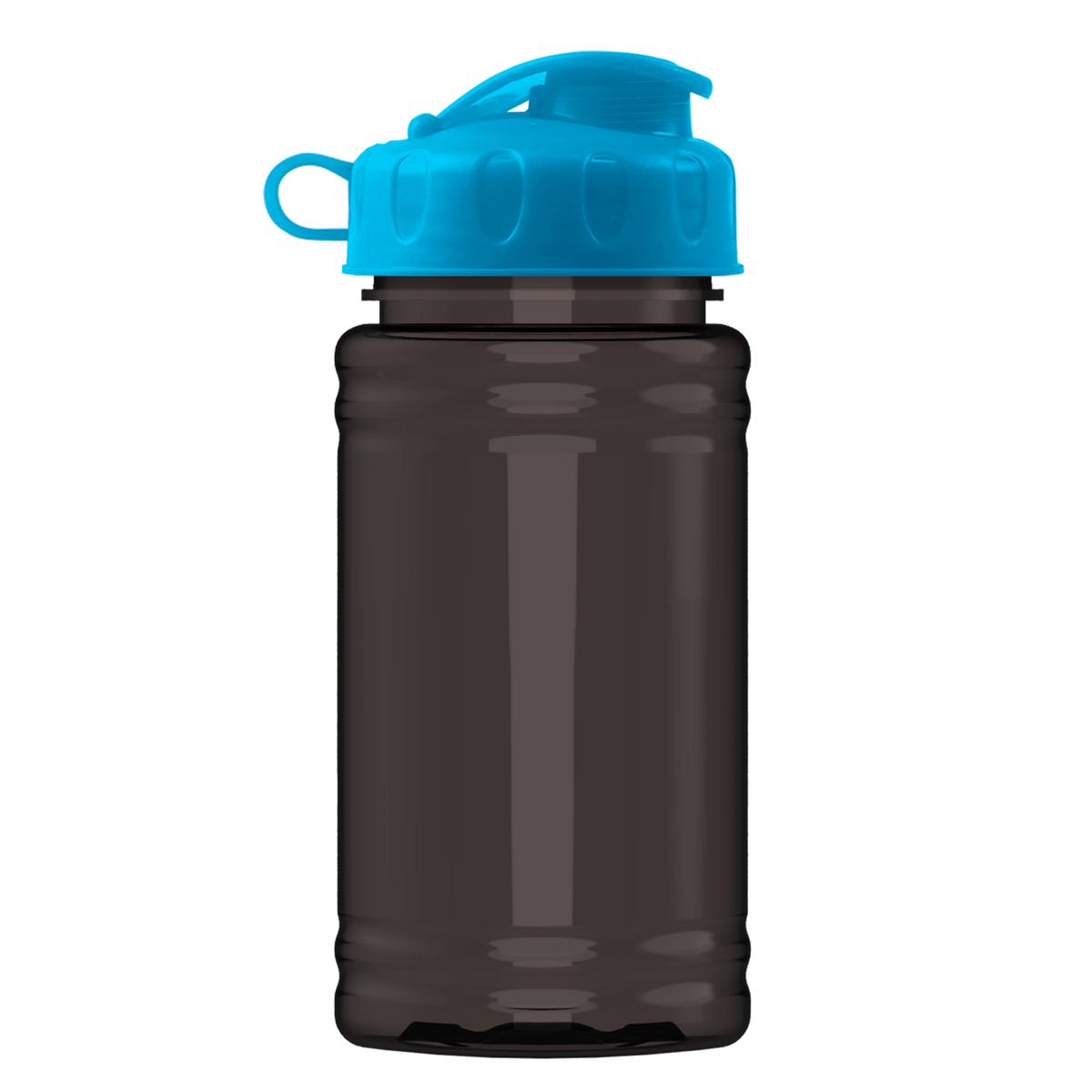 Custom logo Mini RPET Bottle with Flip Lid - 16 oz.