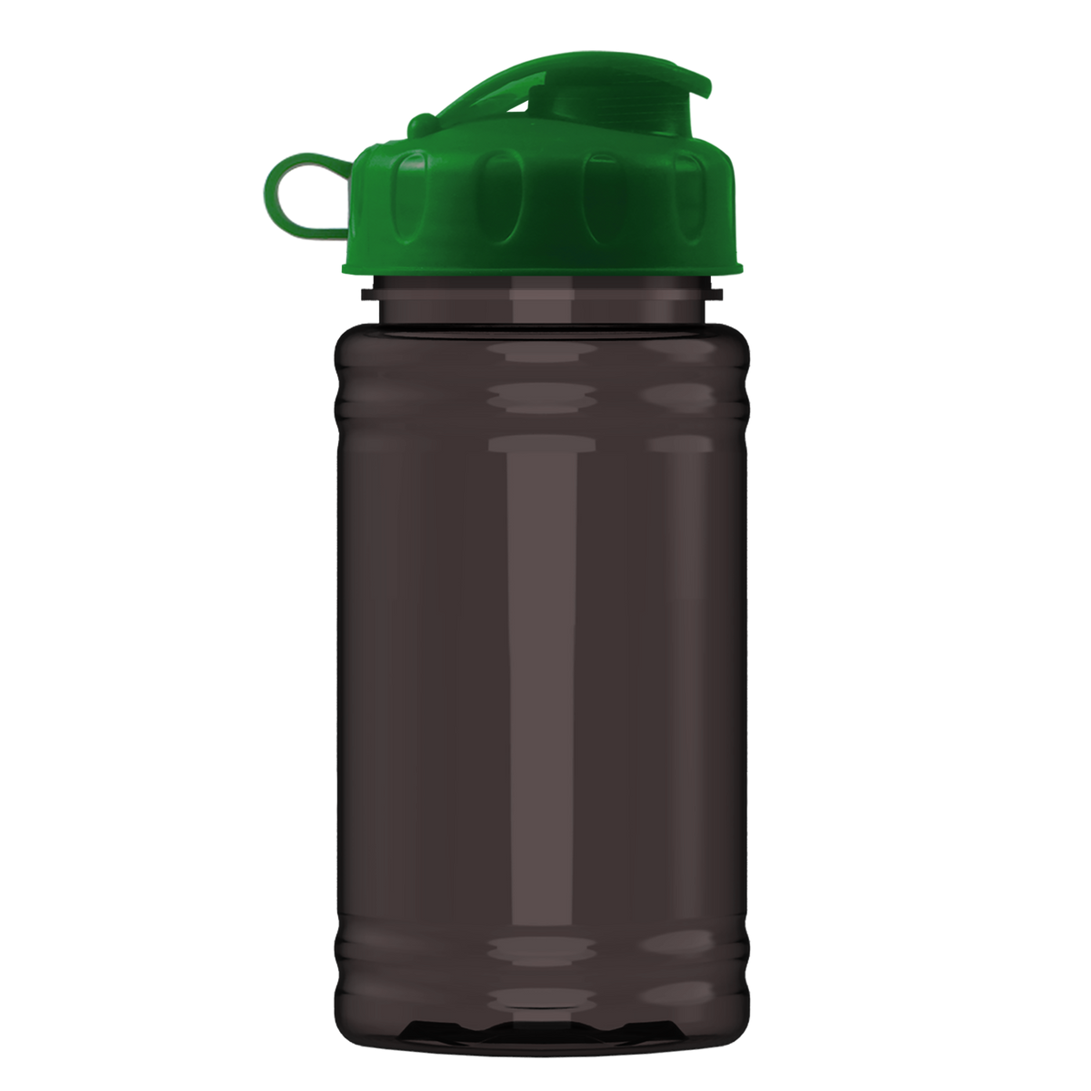 Custom logo Mini RPET Bottle with Flip Lid - 16 oz.