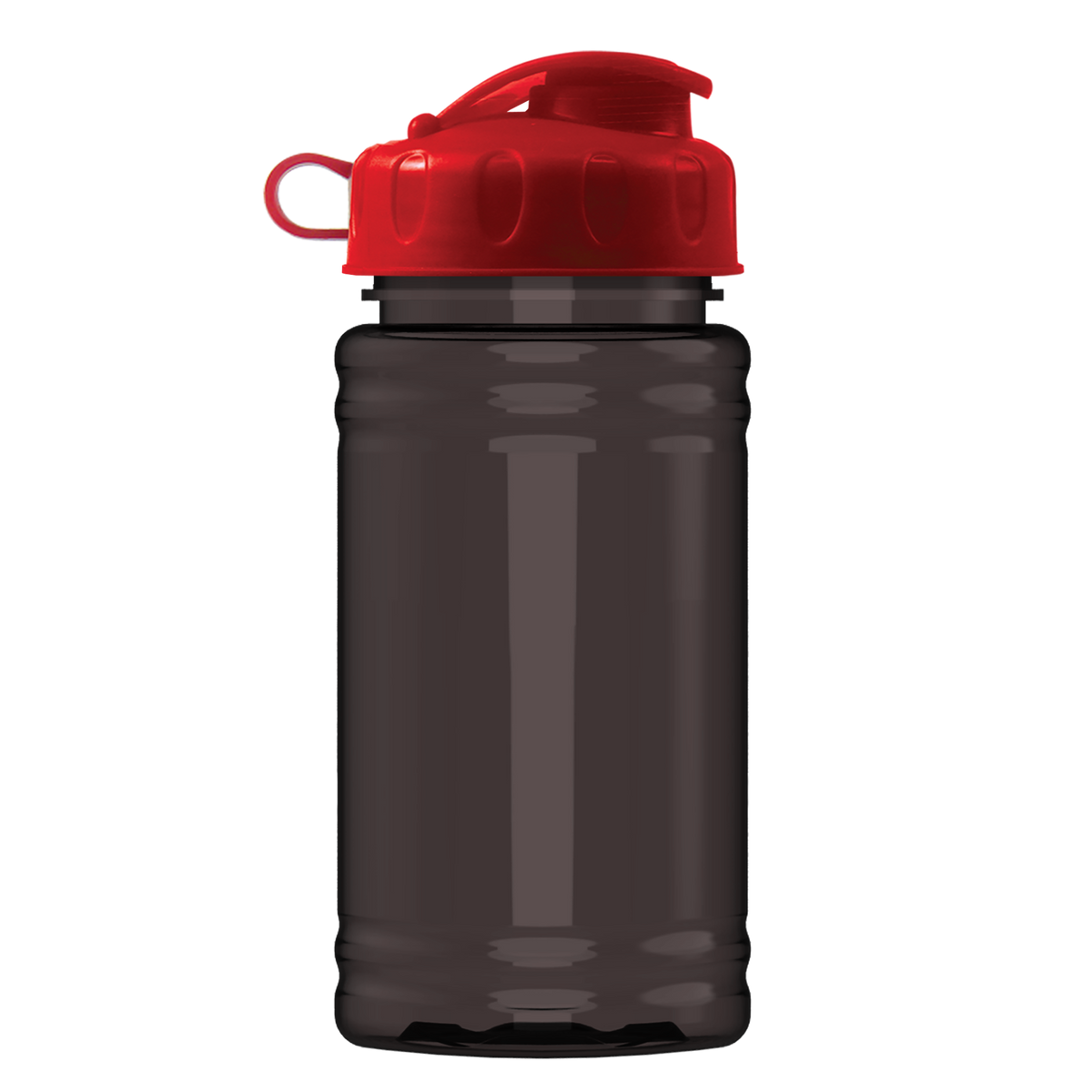 Custom logo Mini RPET Bottle with Flip Lid - 16 oz.