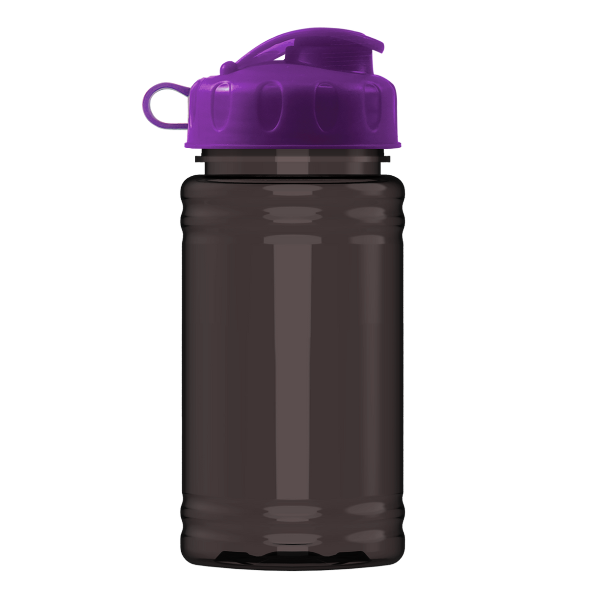 Custom logo Mini RPET Bottle with Flip Lid - 16 oz.