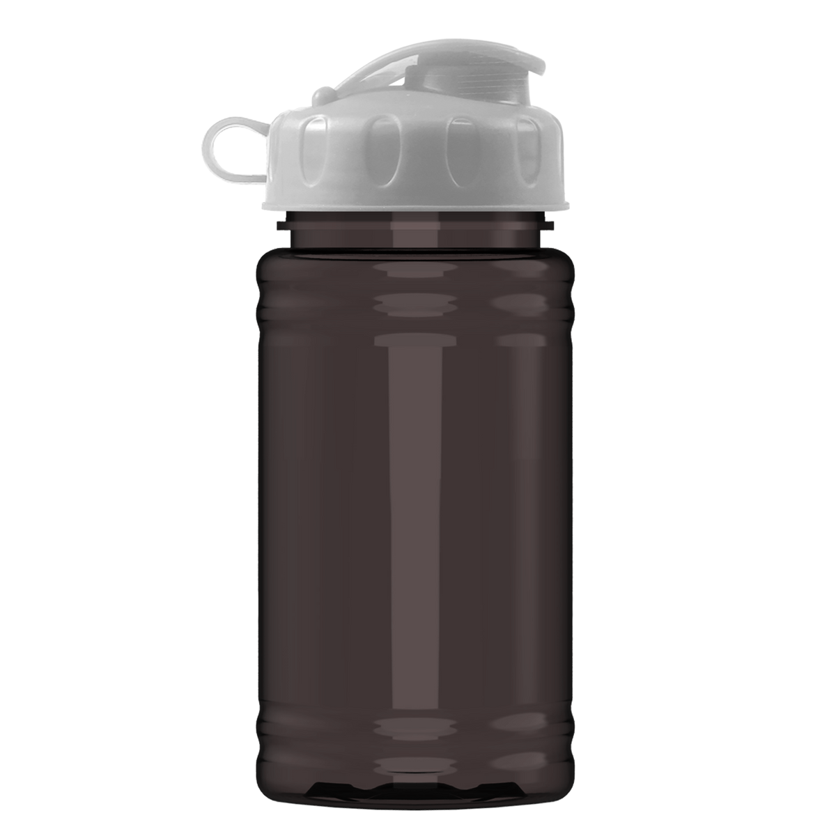 Custom logo Mini RPET Bottle with Flip Lid - 16 oz.