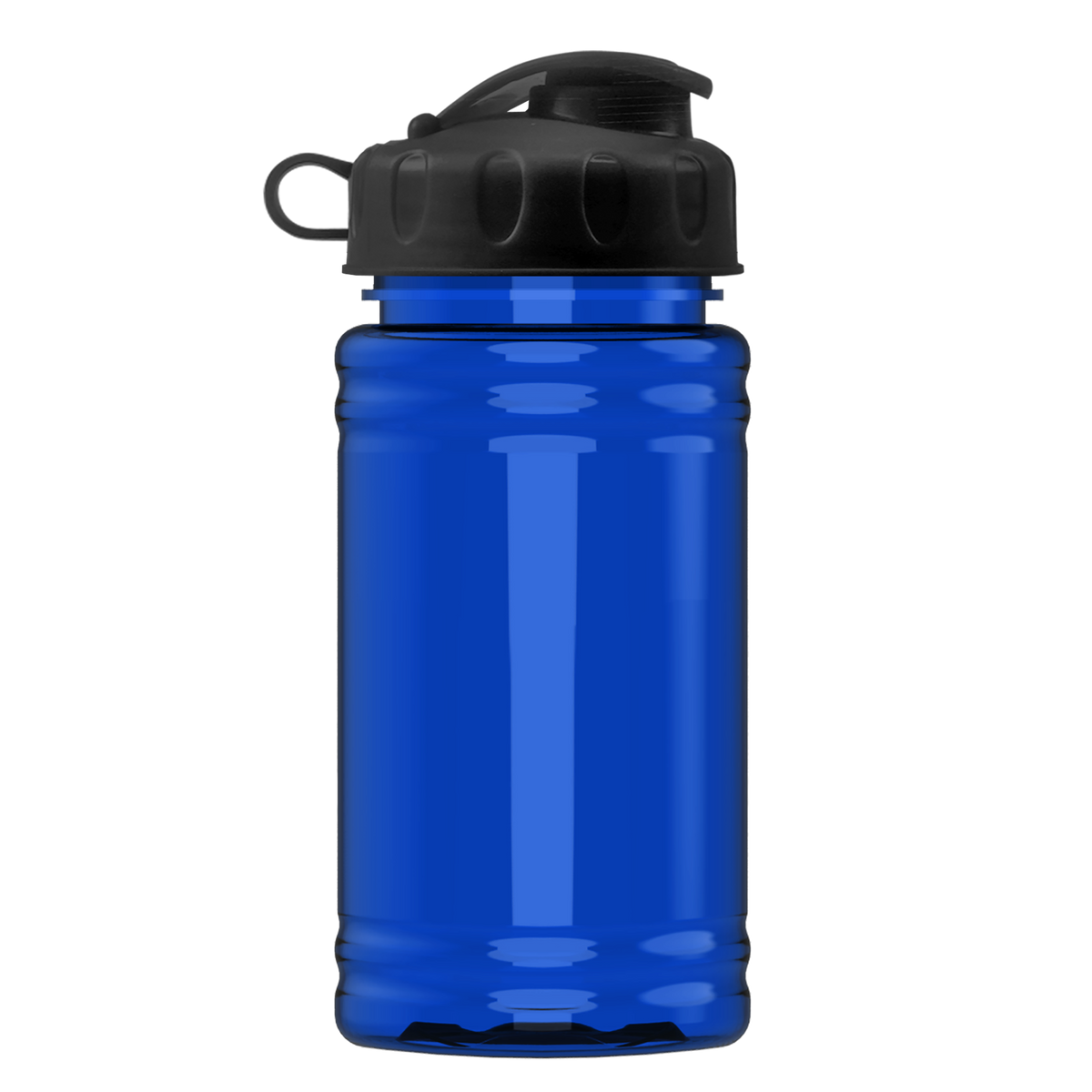 Custom logo Mini RPET Bottle with Flip Lid - 16 oz.