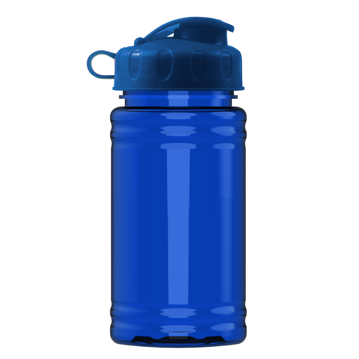 Custom logo Mini RPET Bottle with Flip Lid - 16 oz.