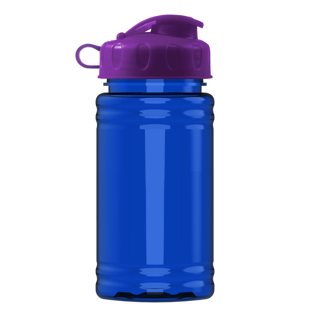 Custom logo Mini RPET Bottle with Flip Lid - 16 oz.