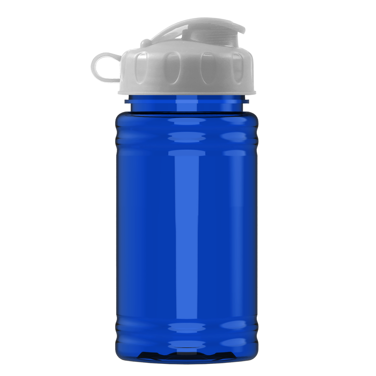 Custom logo Mini RPET Bottle with Flip Lid - 16 oz.