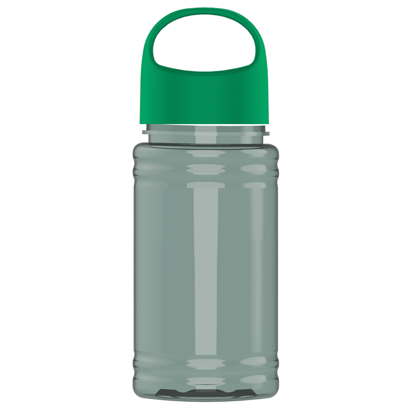 Mini RPET Bottle with Oval Crest Lid - 16 oz.