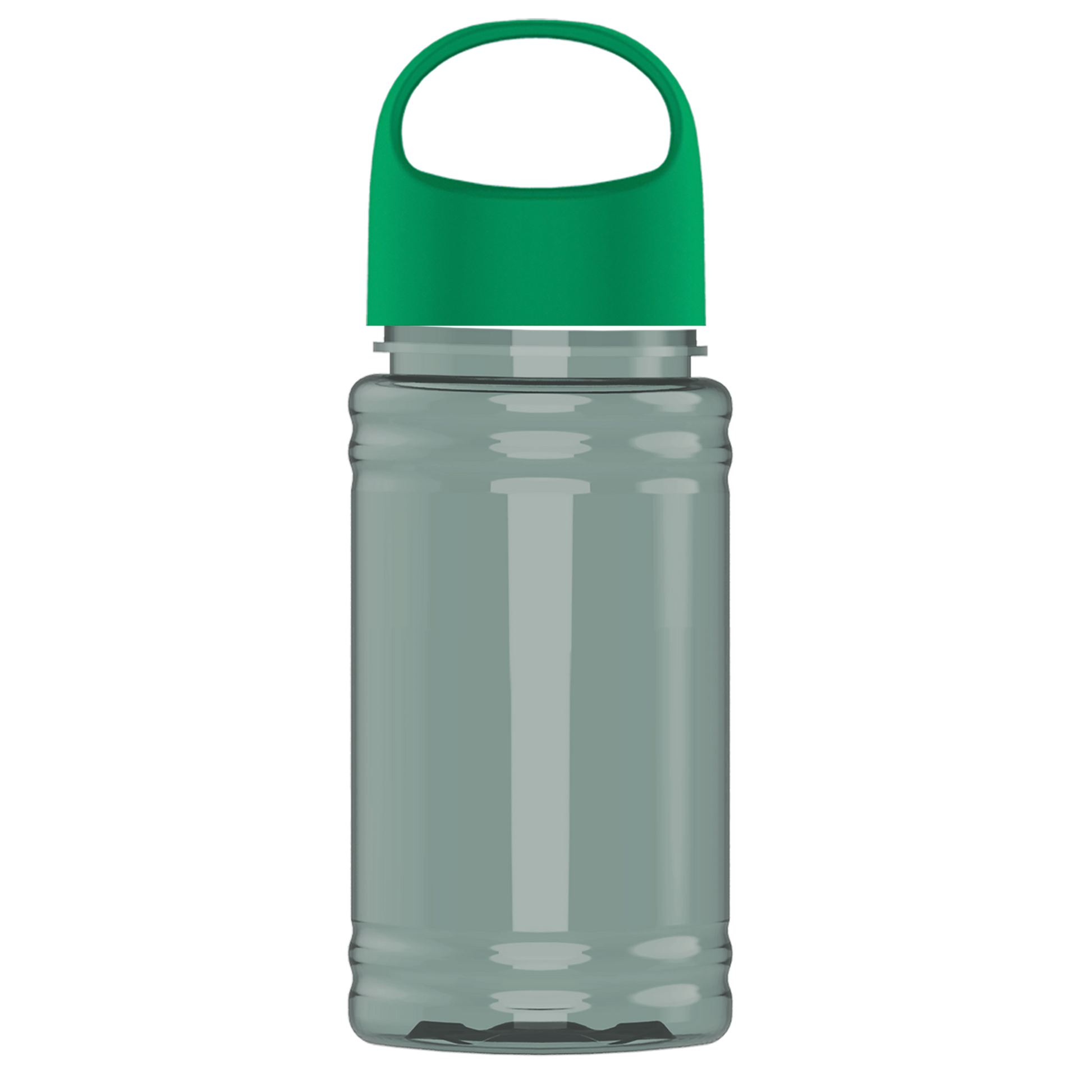 Mini RPET Bottle with Oval Crest Lid - 16 oz.