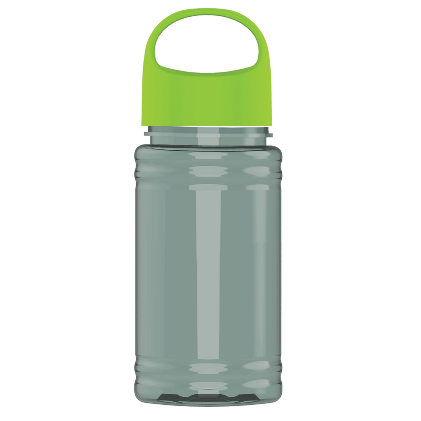 Mini RPET Bottle with Oval Crest Lid - 16 oz.