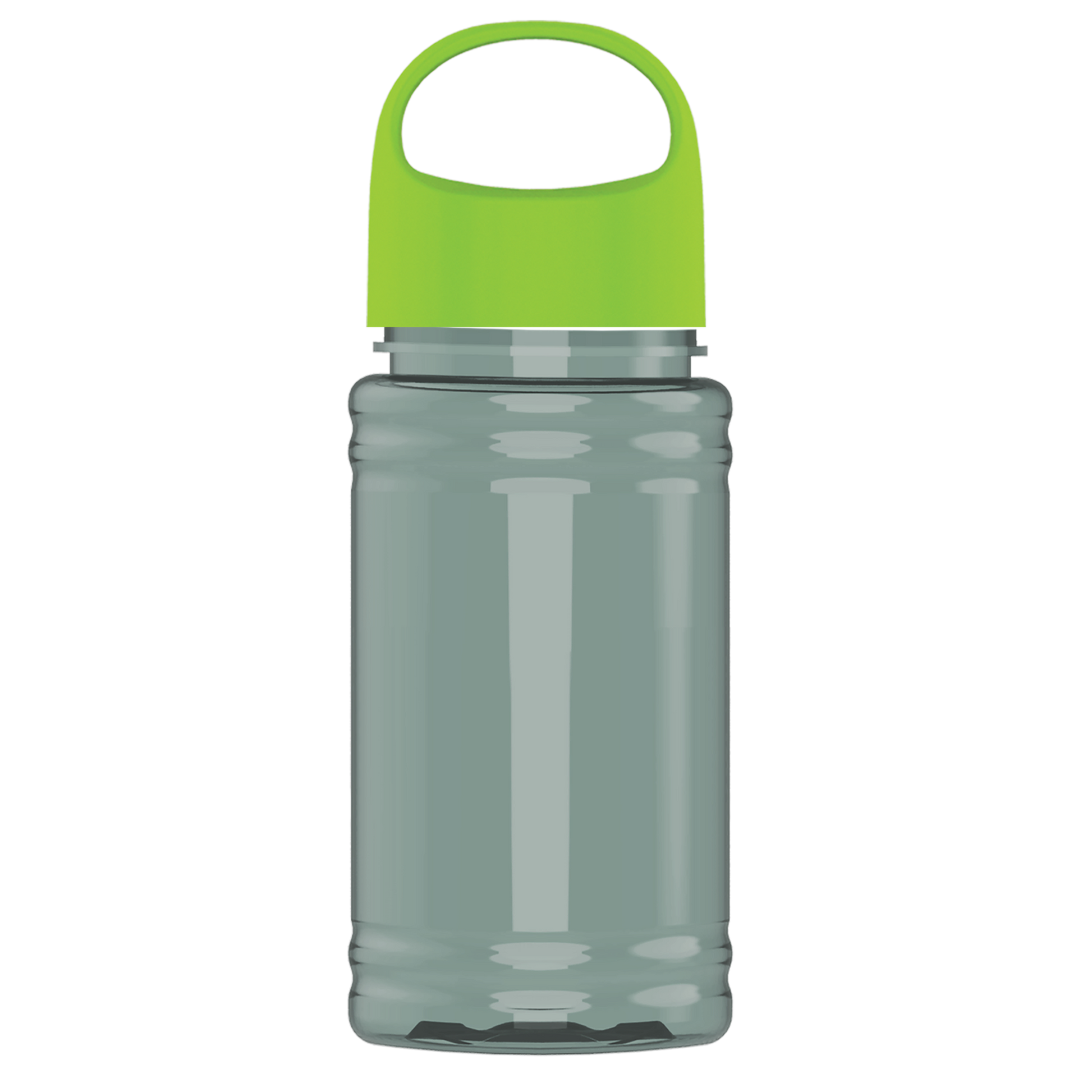 Mini RPET Bottle with Oval Crest Lid - 16 oz.