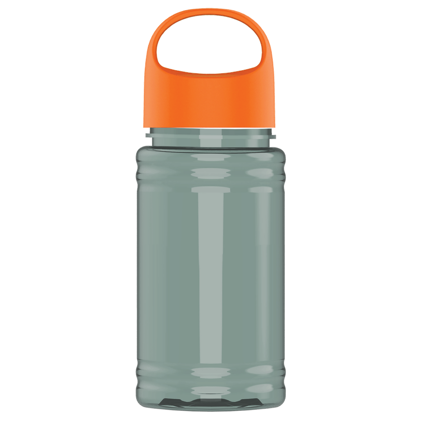 Mini RPET Bottle with Oval Crest Lid - 16 oz.