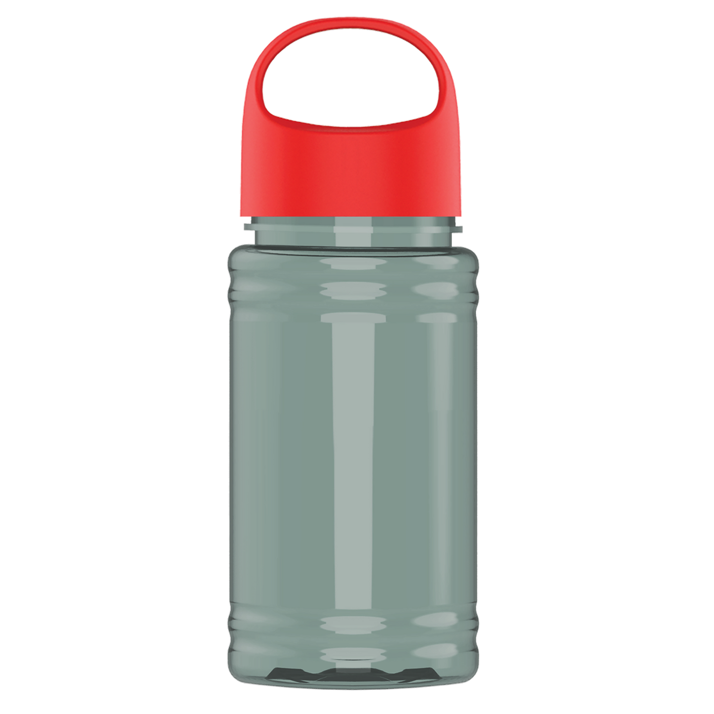 Mini RPET Bottle with Oval Crest Lid - 16 oz.