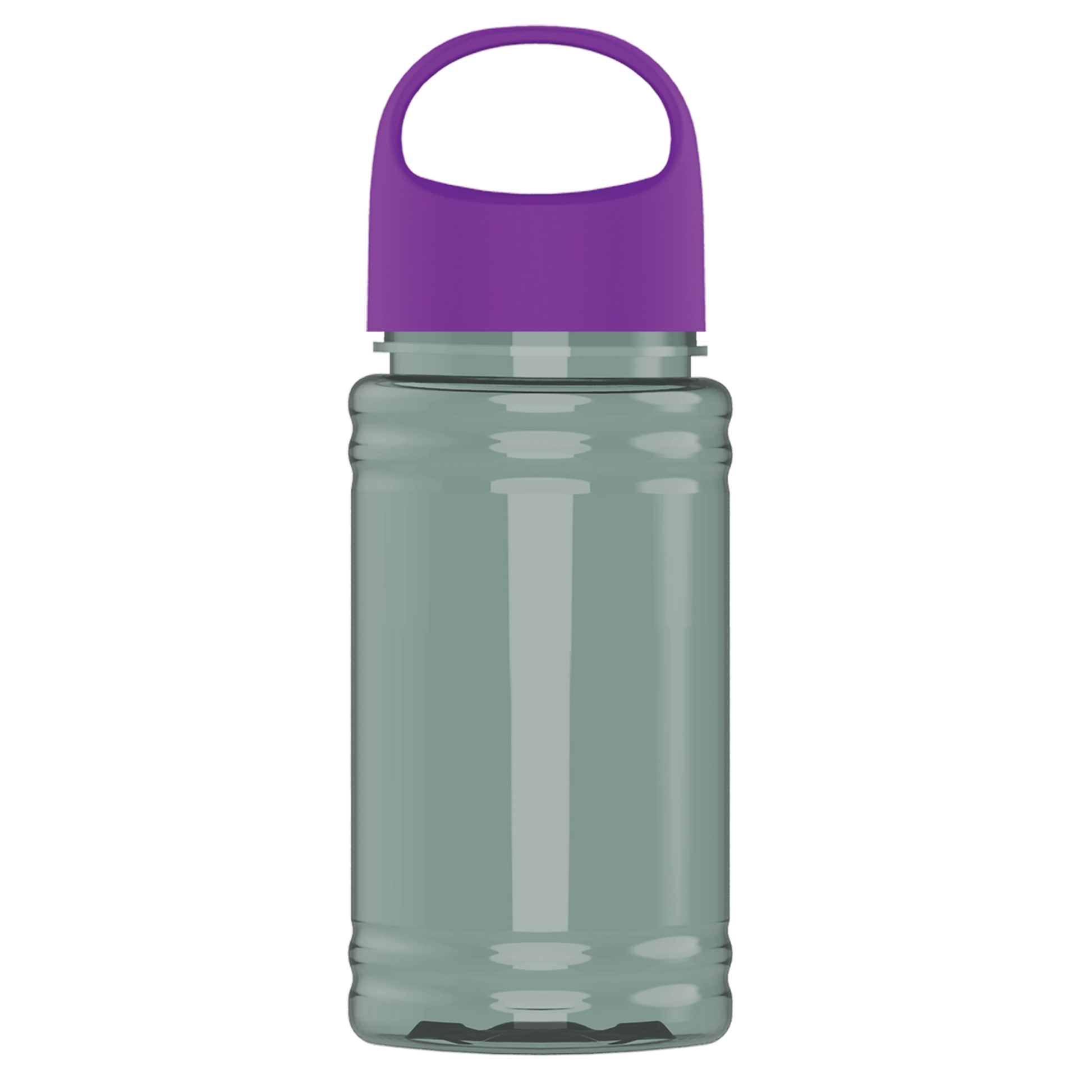 Mini RPET Bottle with Oval Crest Lid - 16 oz.