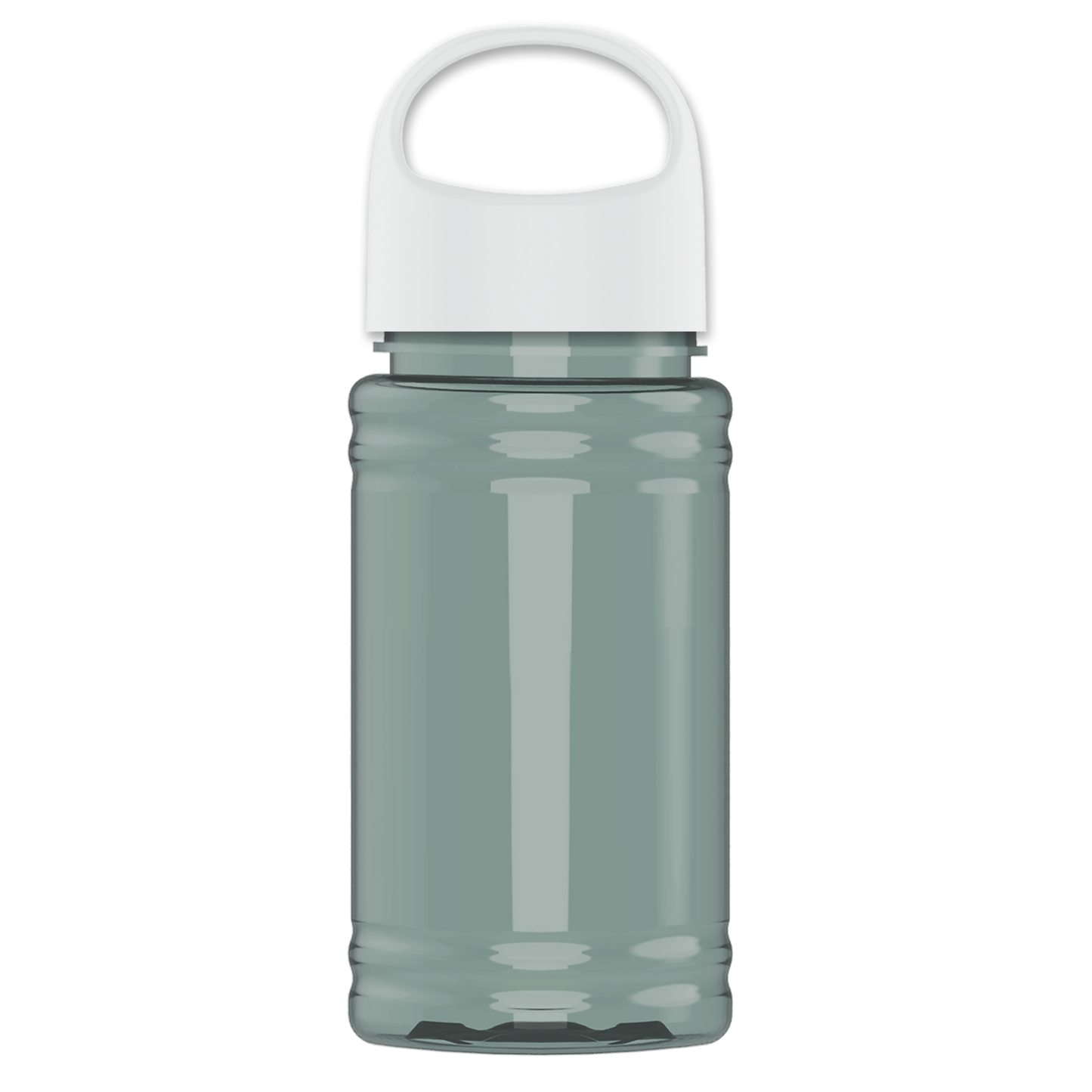 Mini RPET Bottle with Oval Crest Lid - 16 oz.