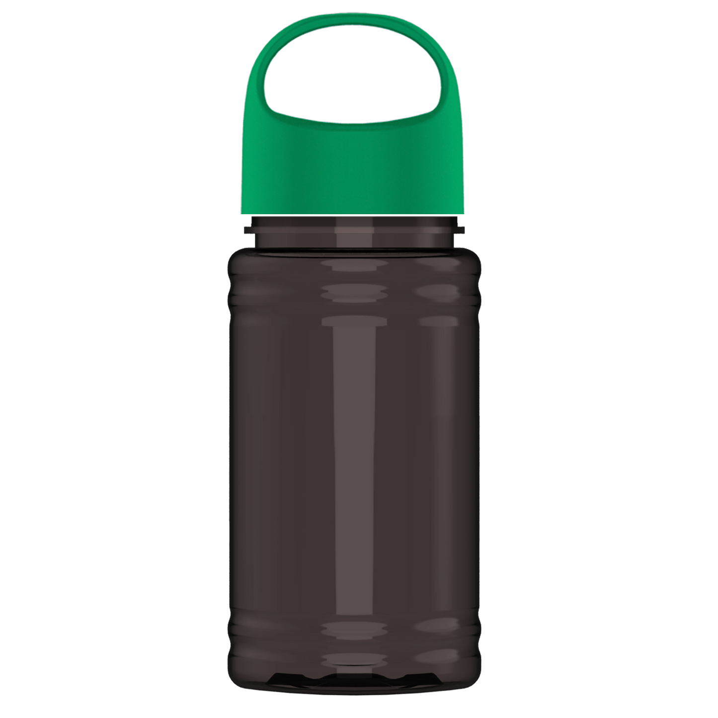 Mini RPET Bottle with Oval Crest Lid - 16 oz.