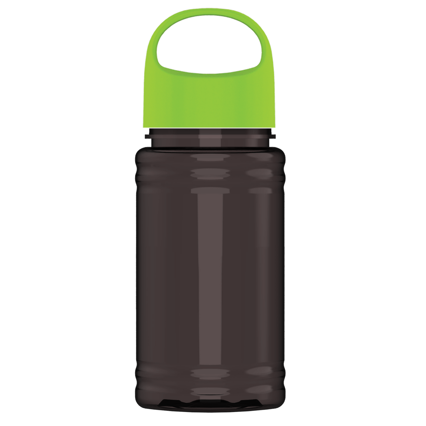 Mini RPET Bottle with Oval Crest Lid - 16 oz.