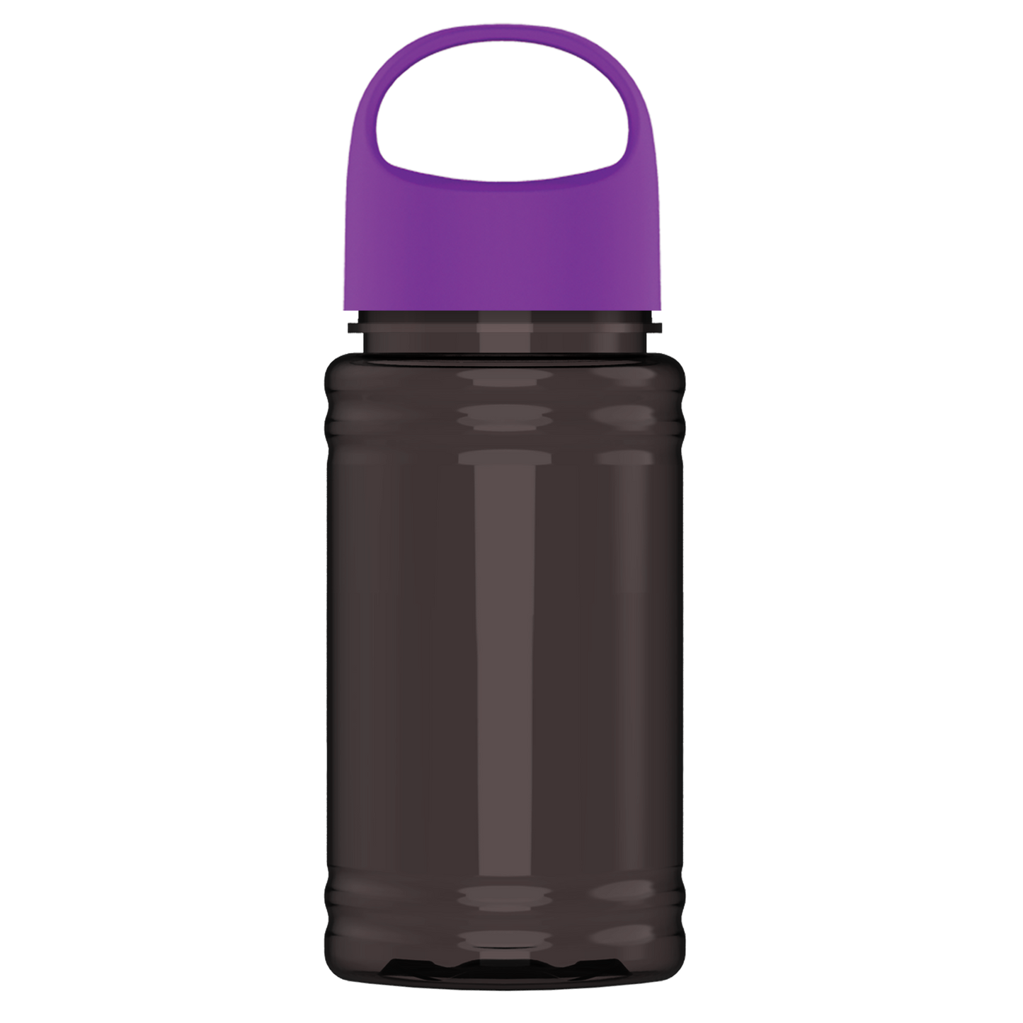 Mini RPET Bottle with Oval Crest Lid - 16 oz.