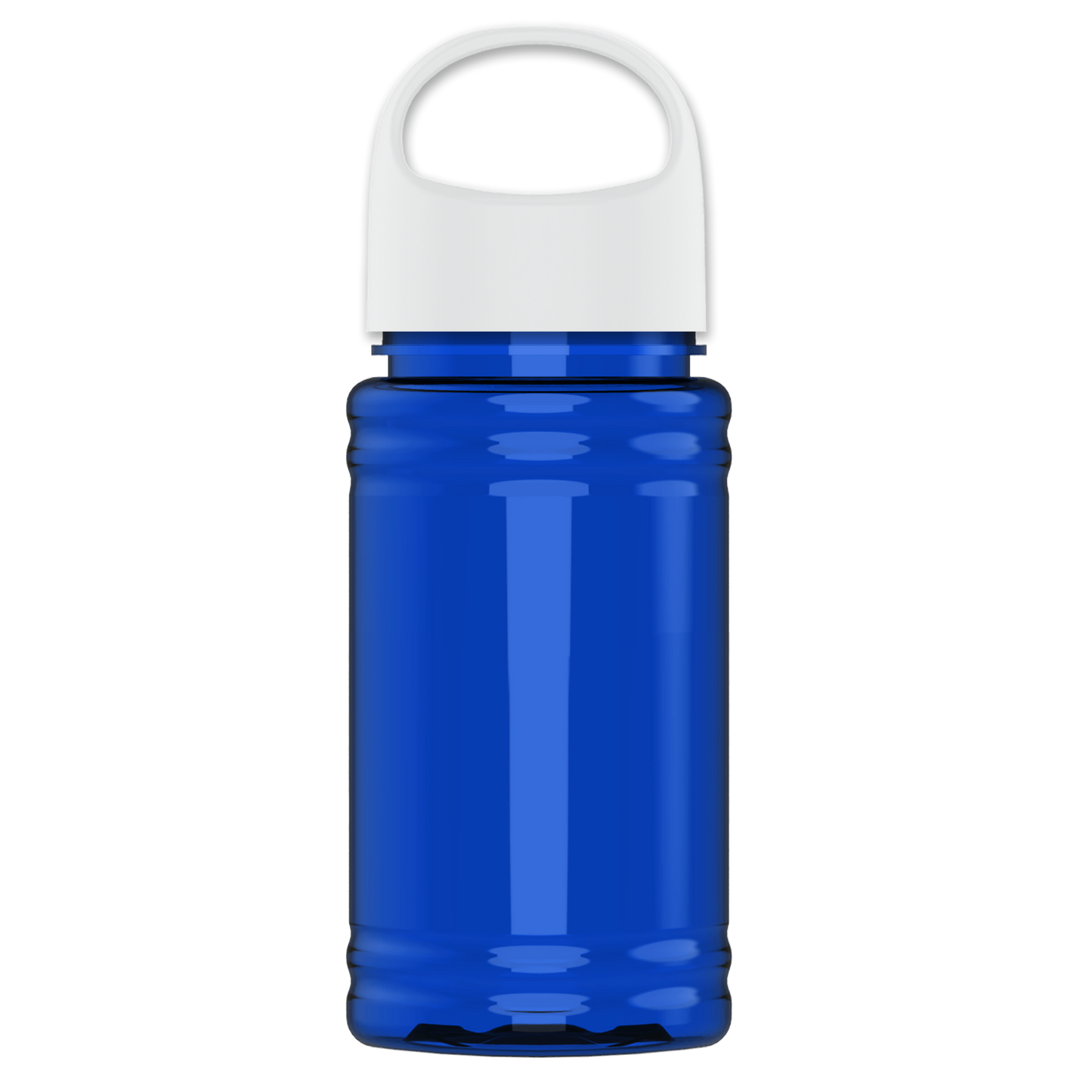 Mini RPET Bottle with Oval Crest Lid - 16 oz.