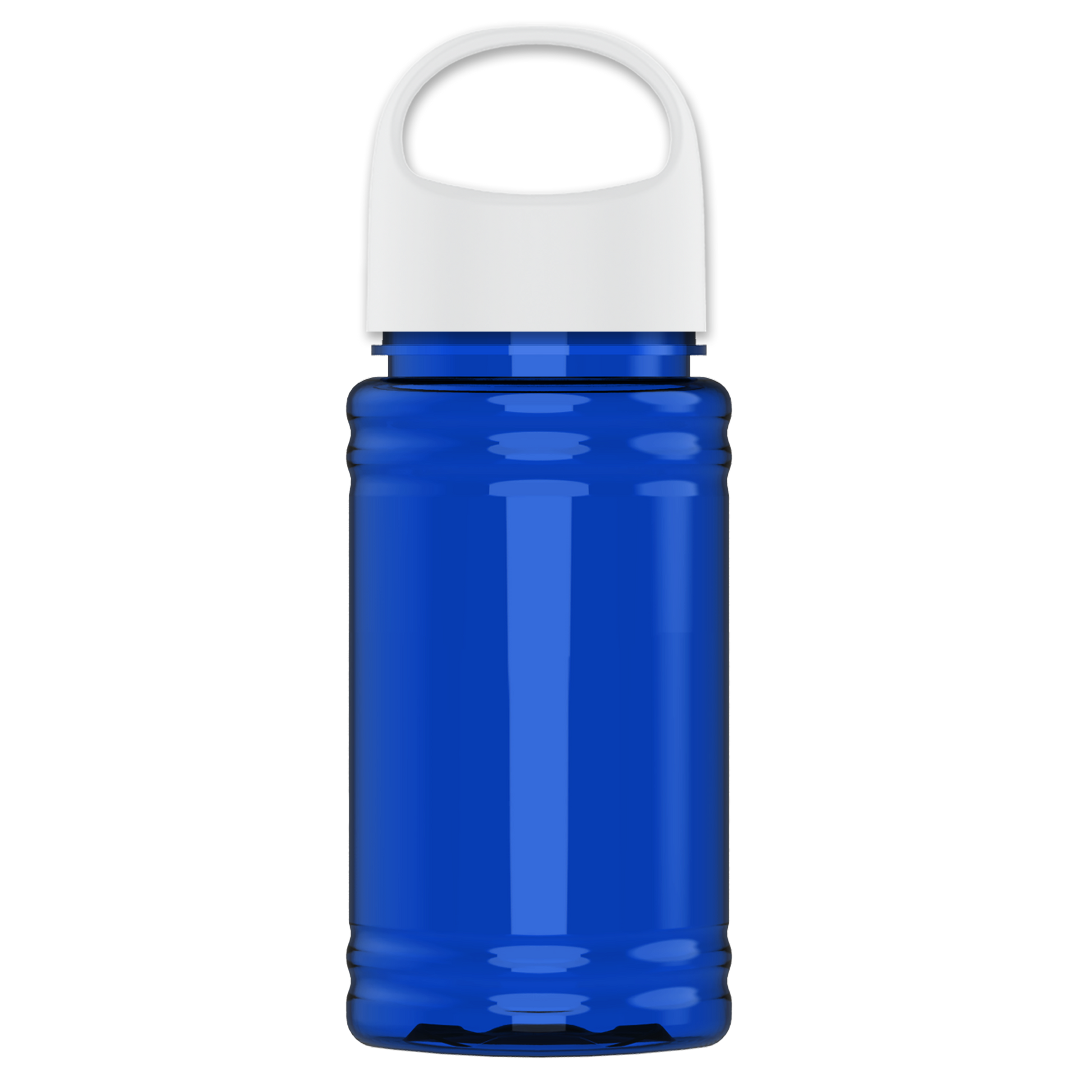 Mini RPET Bottle with Oval Crest Lid - 16 oz.