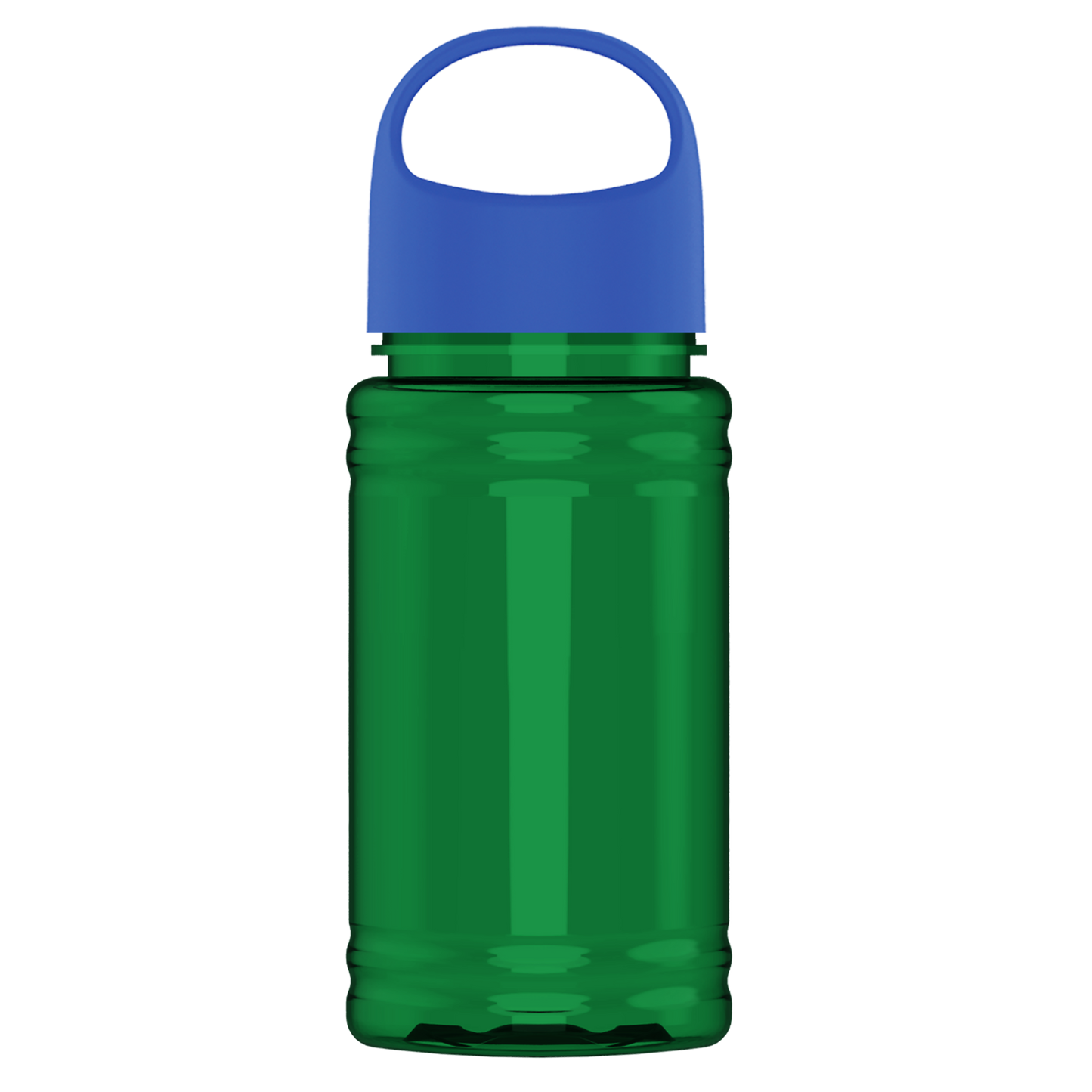 Mini RPET Bottle with Oval Crest Lid - 16 oz.