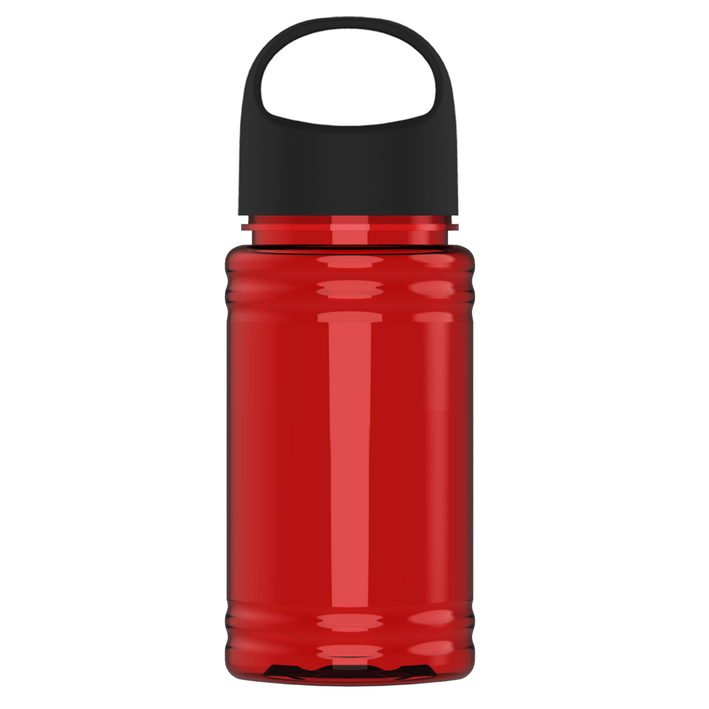 Mini RPET Bottle with Oval Crest Lid - 16 oz.