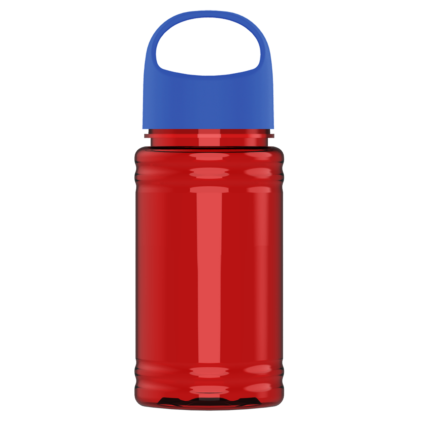Mini RPET Bottle with Oval Crest Lid - 16 oz.