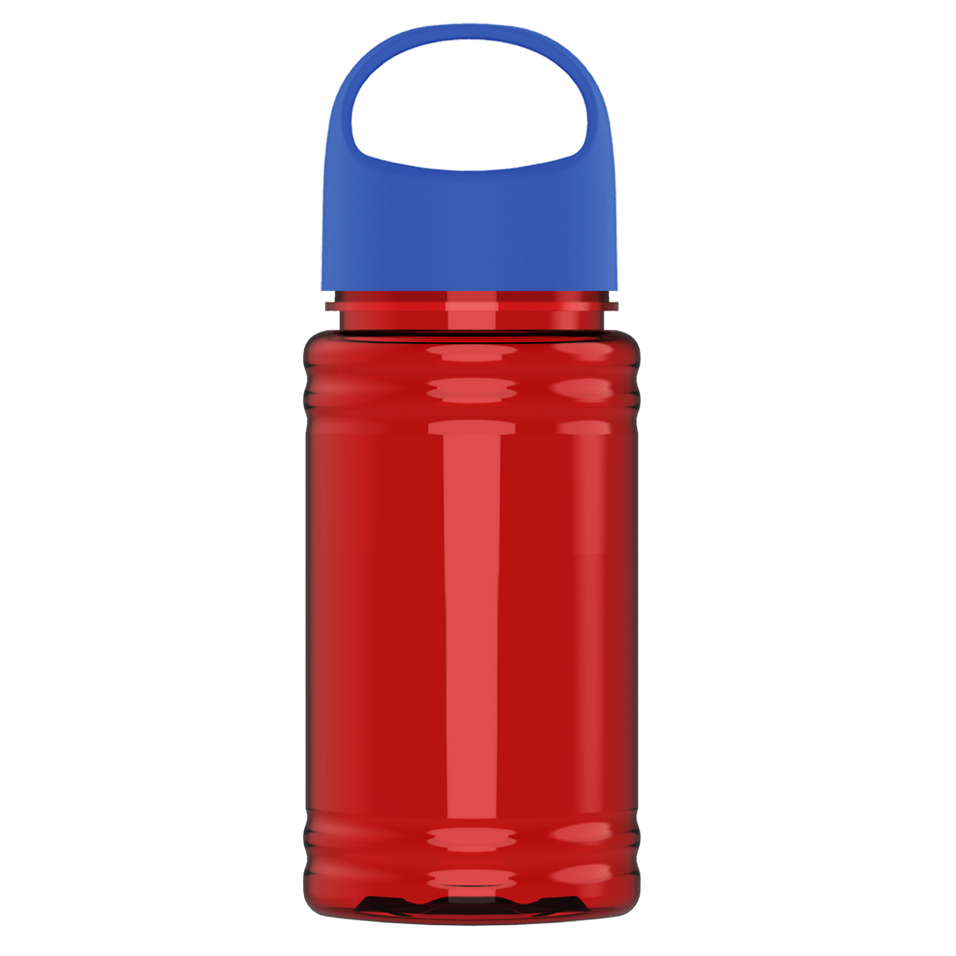 Mini RPET Bottle with Oval Crest Lid - 16 oz.